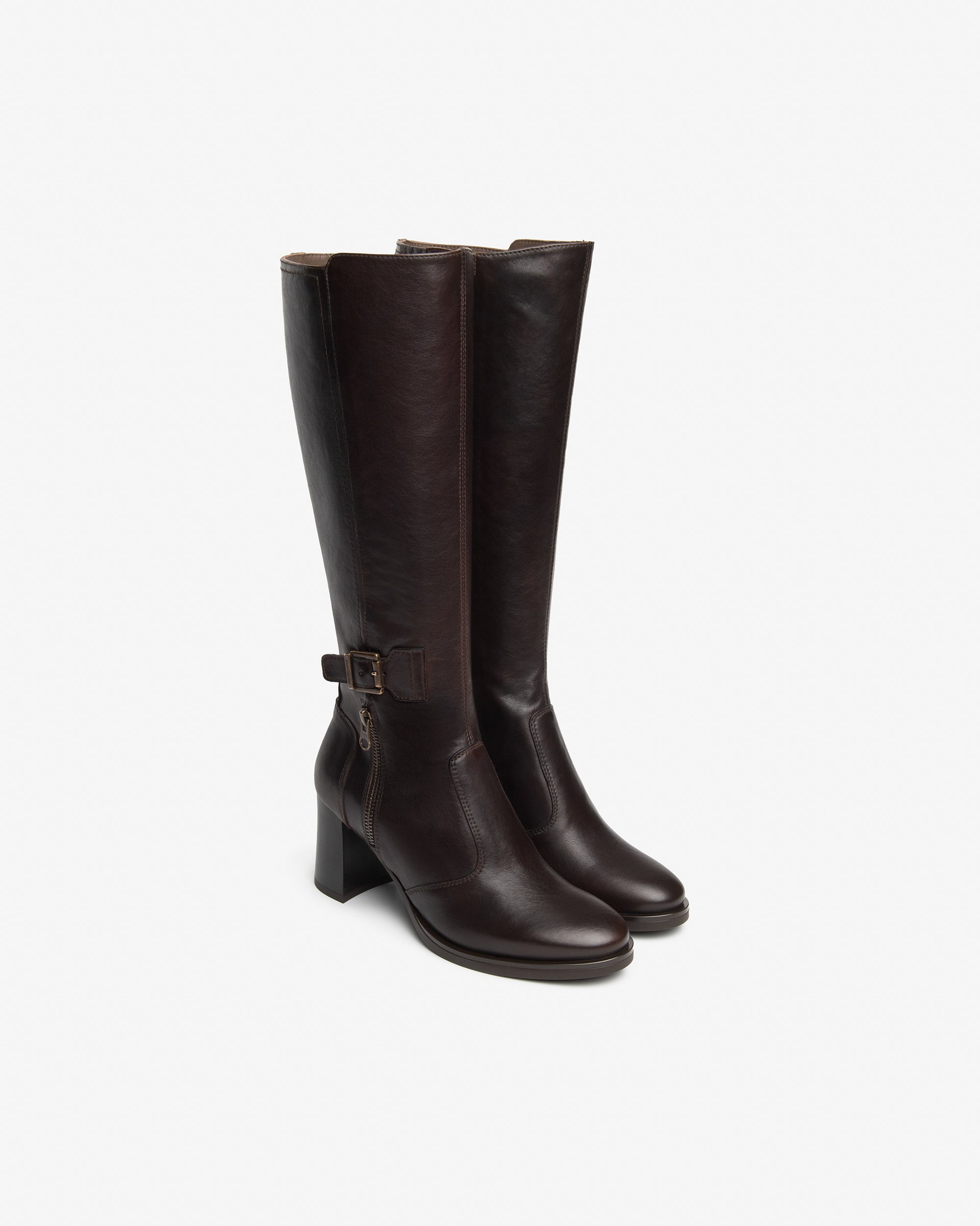 Nero Giardini Boots bottes femme cuir talon pointure 38
