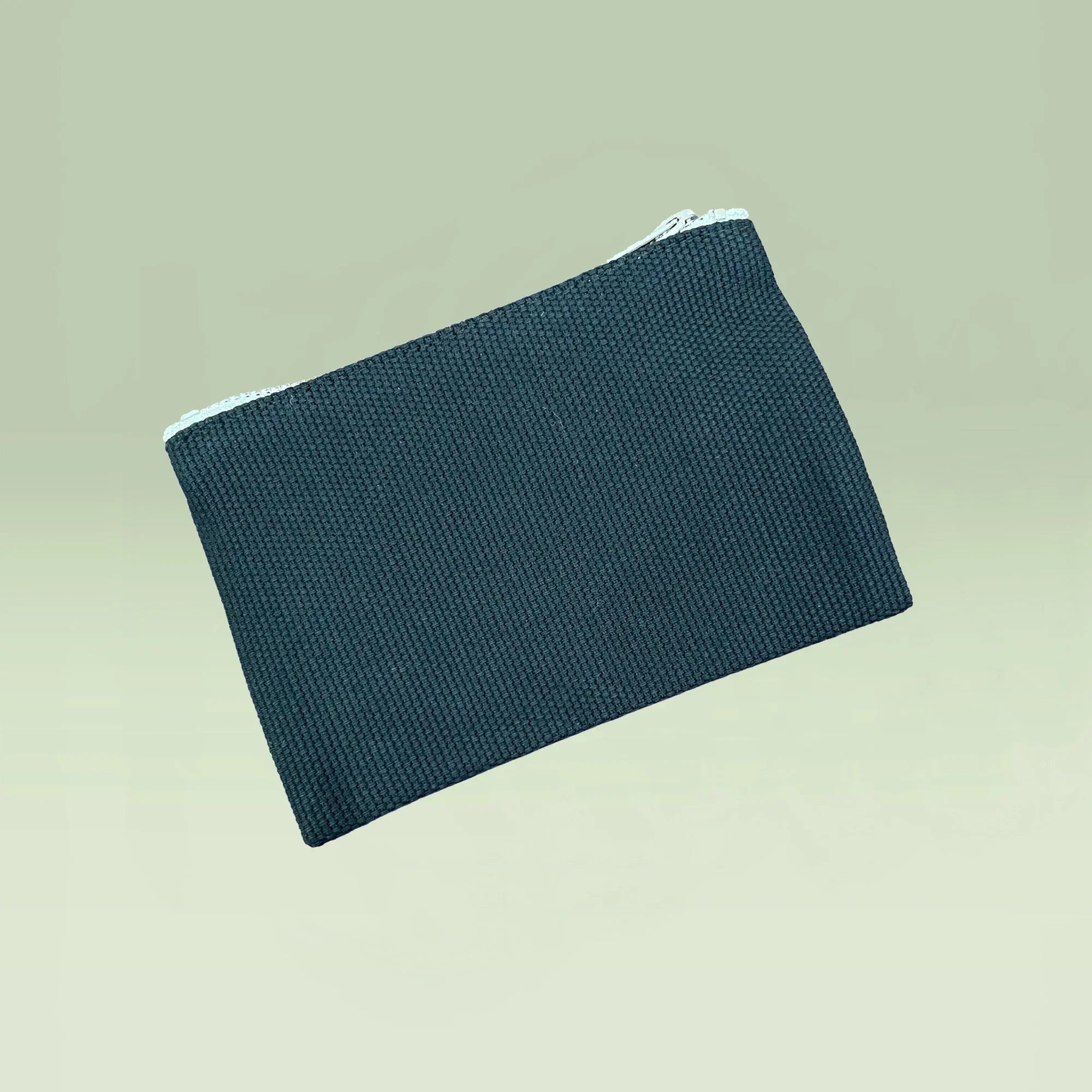 Me.Land mini pochette coton bio noir upcyclé