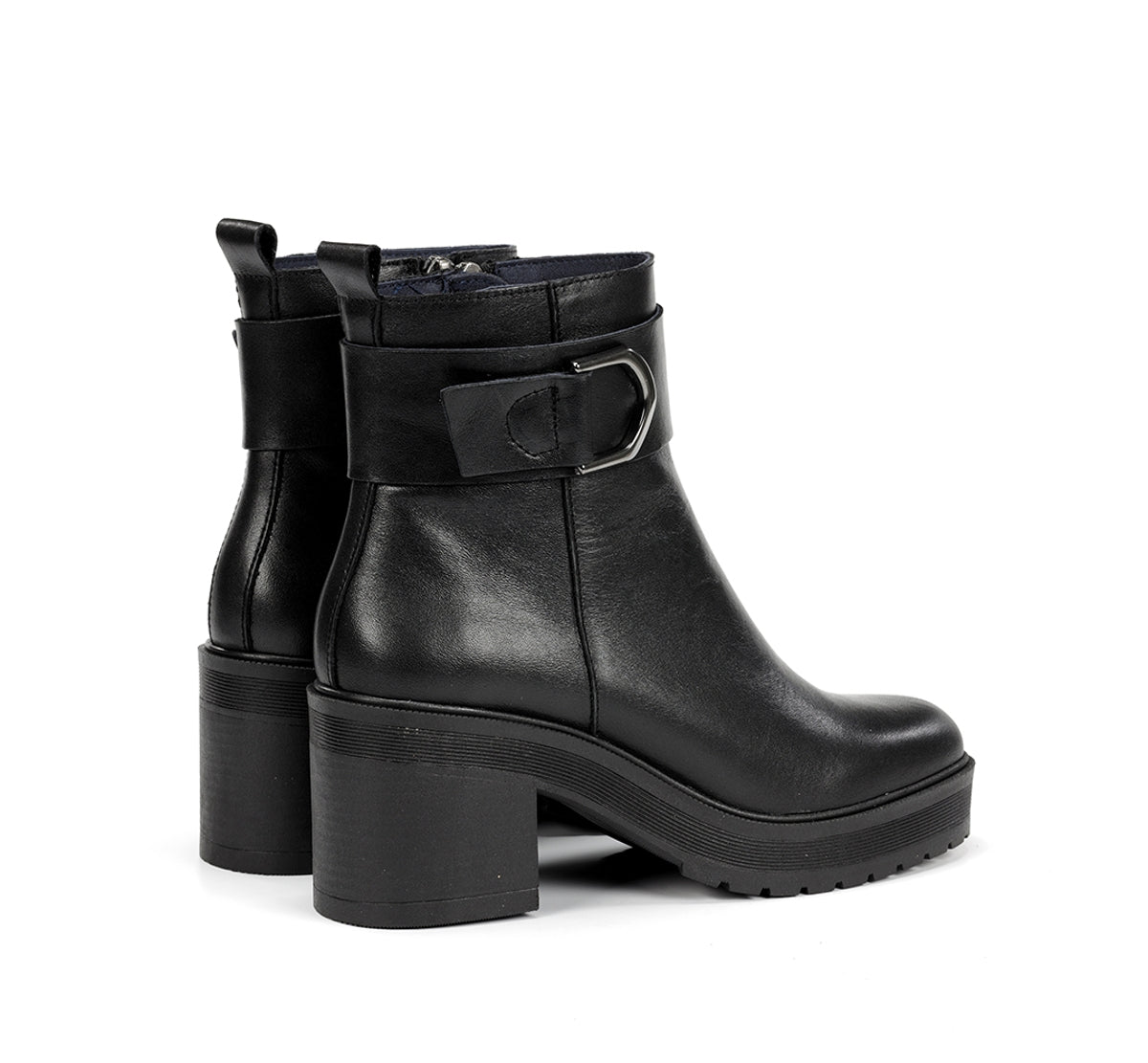 Dorking by Fluchos Sarah D9573 bottine noire femme talon large