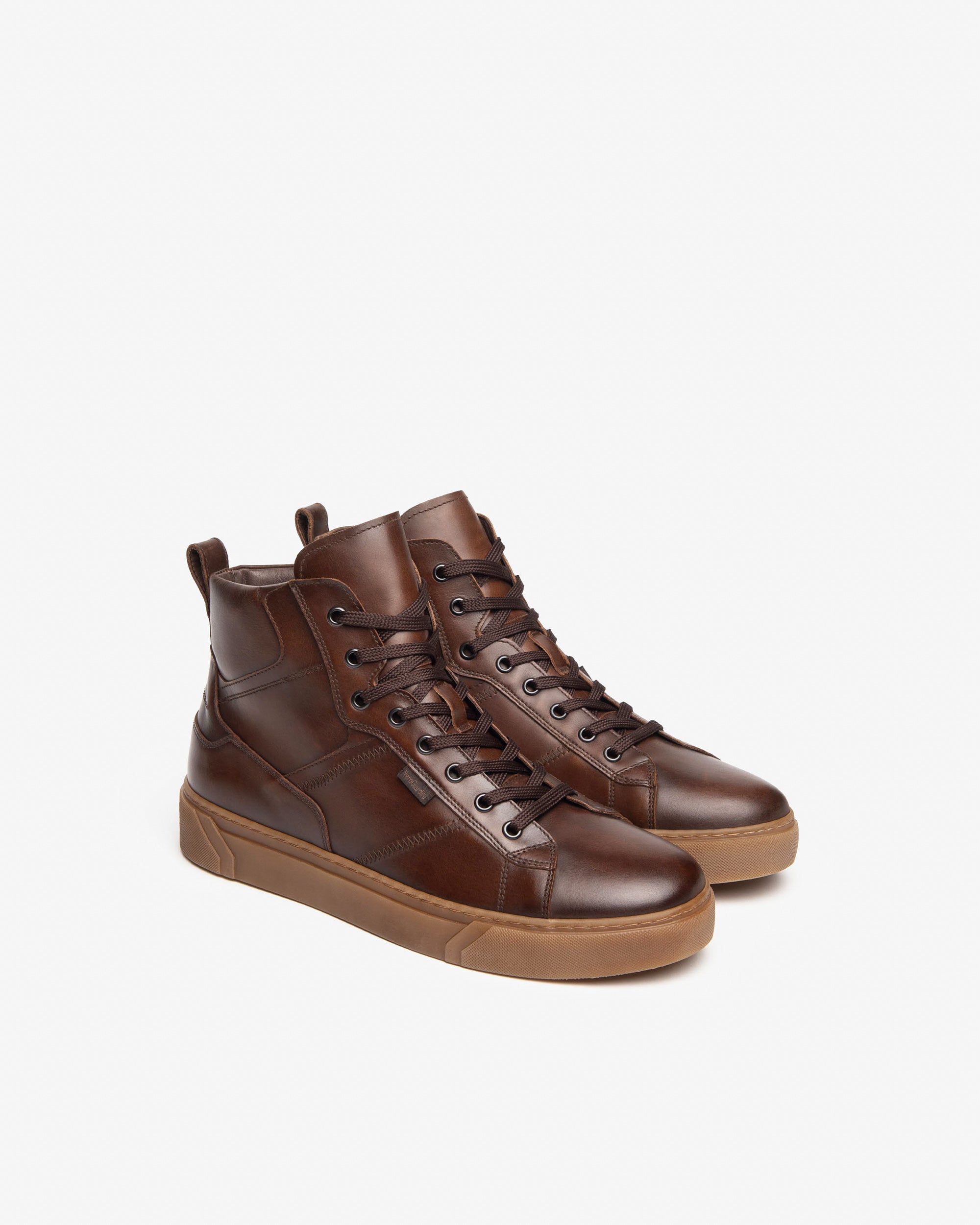 Nero Giardini Sneakers baskets montantes cuir homme hiver