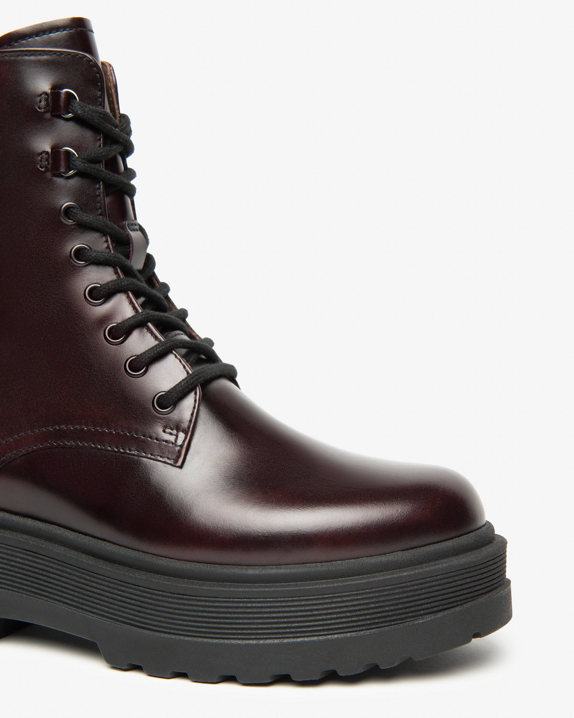 Nero Giardini Combat Boots rangers cuir femme plateforme