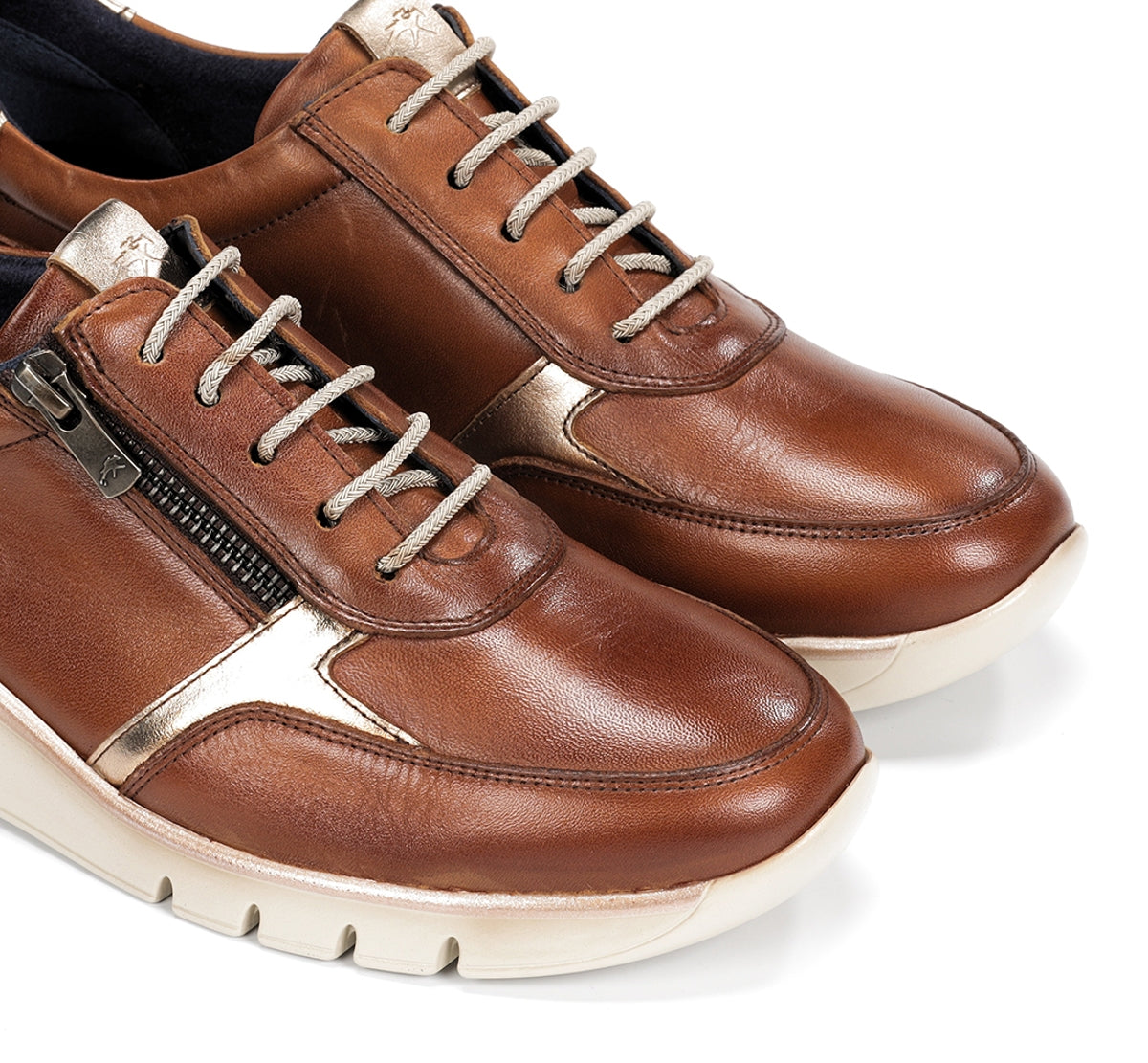 Fluchos Deportivos UNION F2070 baskets femme marron confort