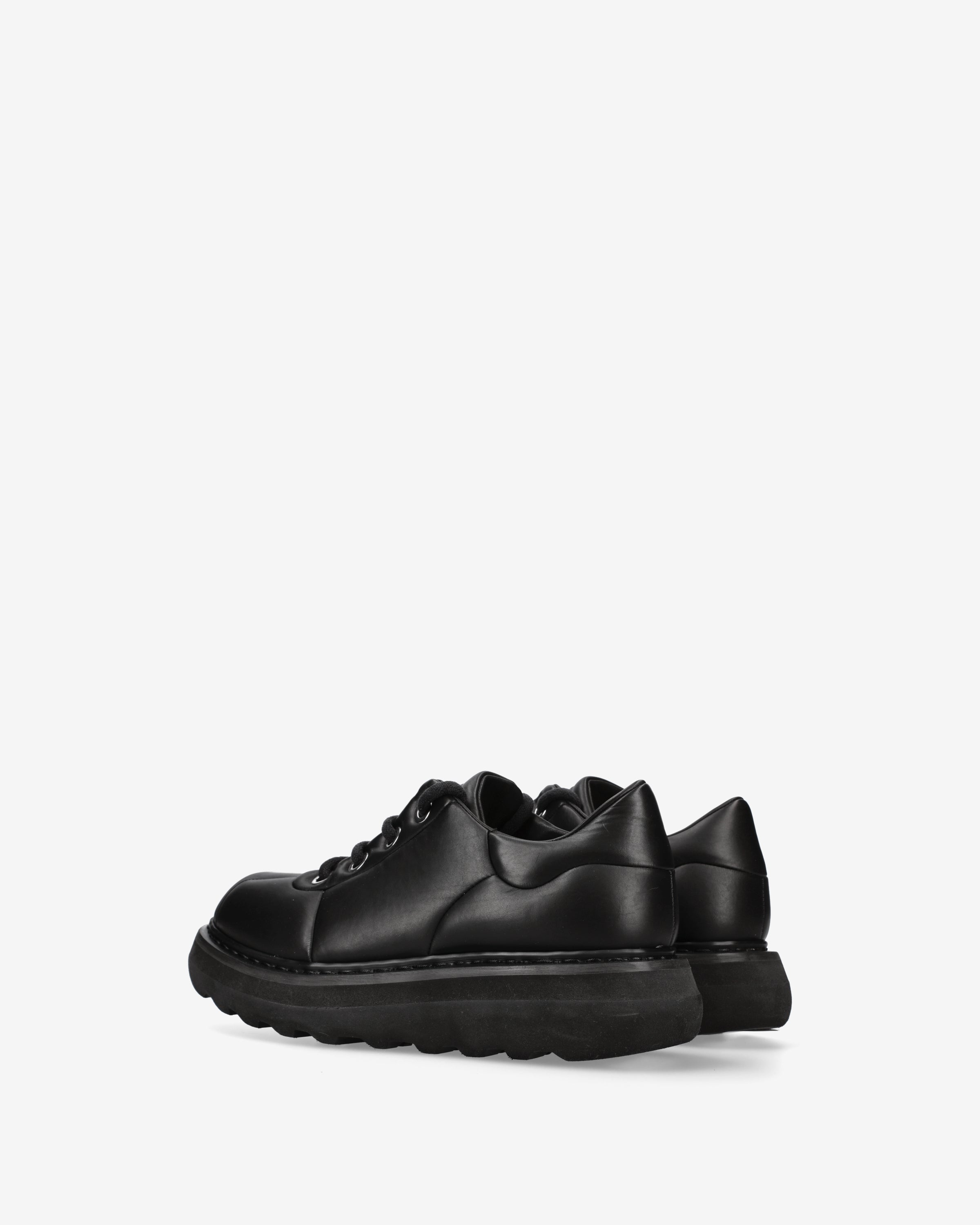 Premiata Sneakers Derby Cuir Noir Vibram Homme