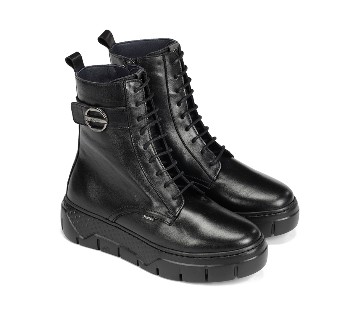Fluchos Ilia F2303 bottine femme noir lacets