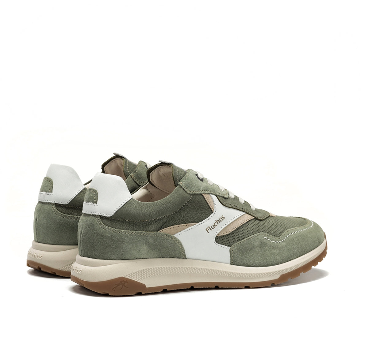 Fluchos Karter F2404 baskets vert léger homme