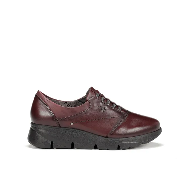 Fluchos Bona F1357 chaussures femme bordeaux légères