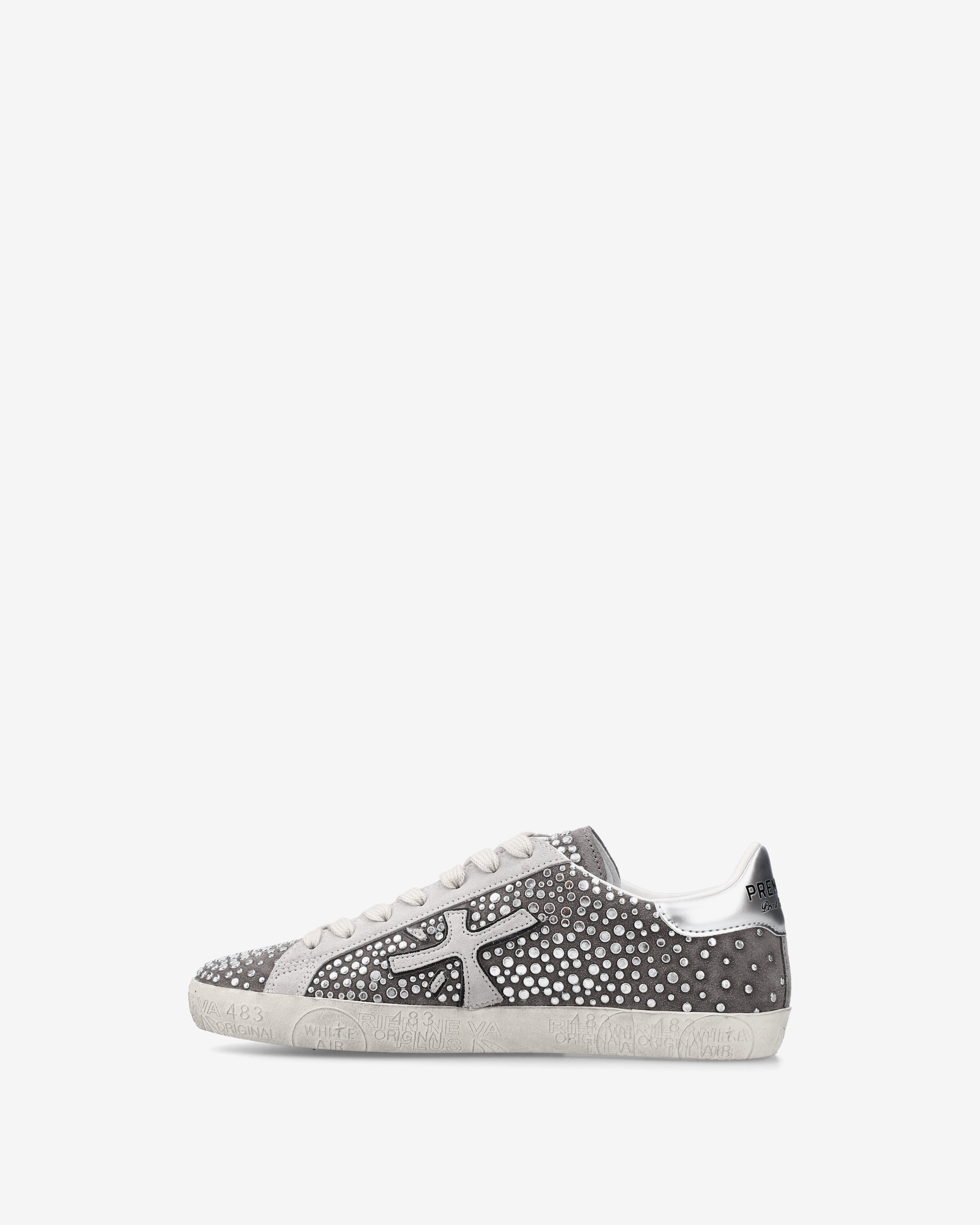 Premiata Stevend 7850 sneakers femme gris argent