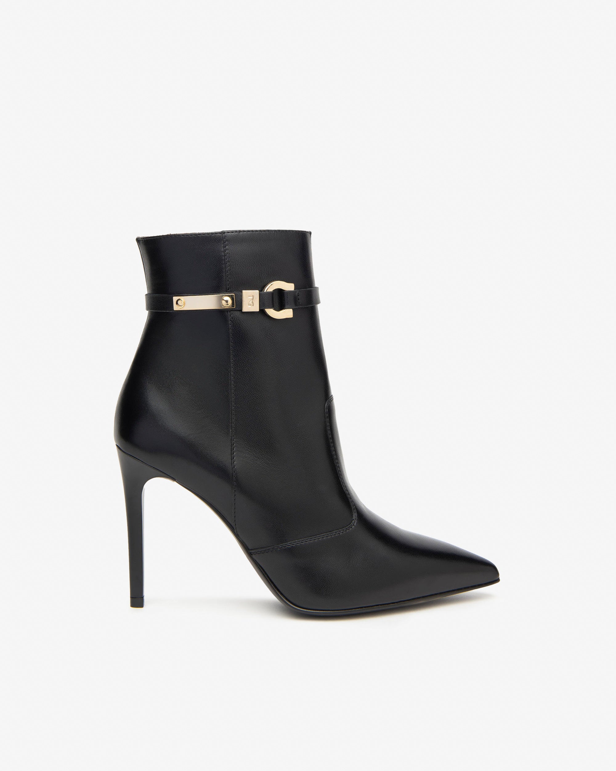 Nero Giardini Ankle Booties bottines cuir talon 95 pointure 35