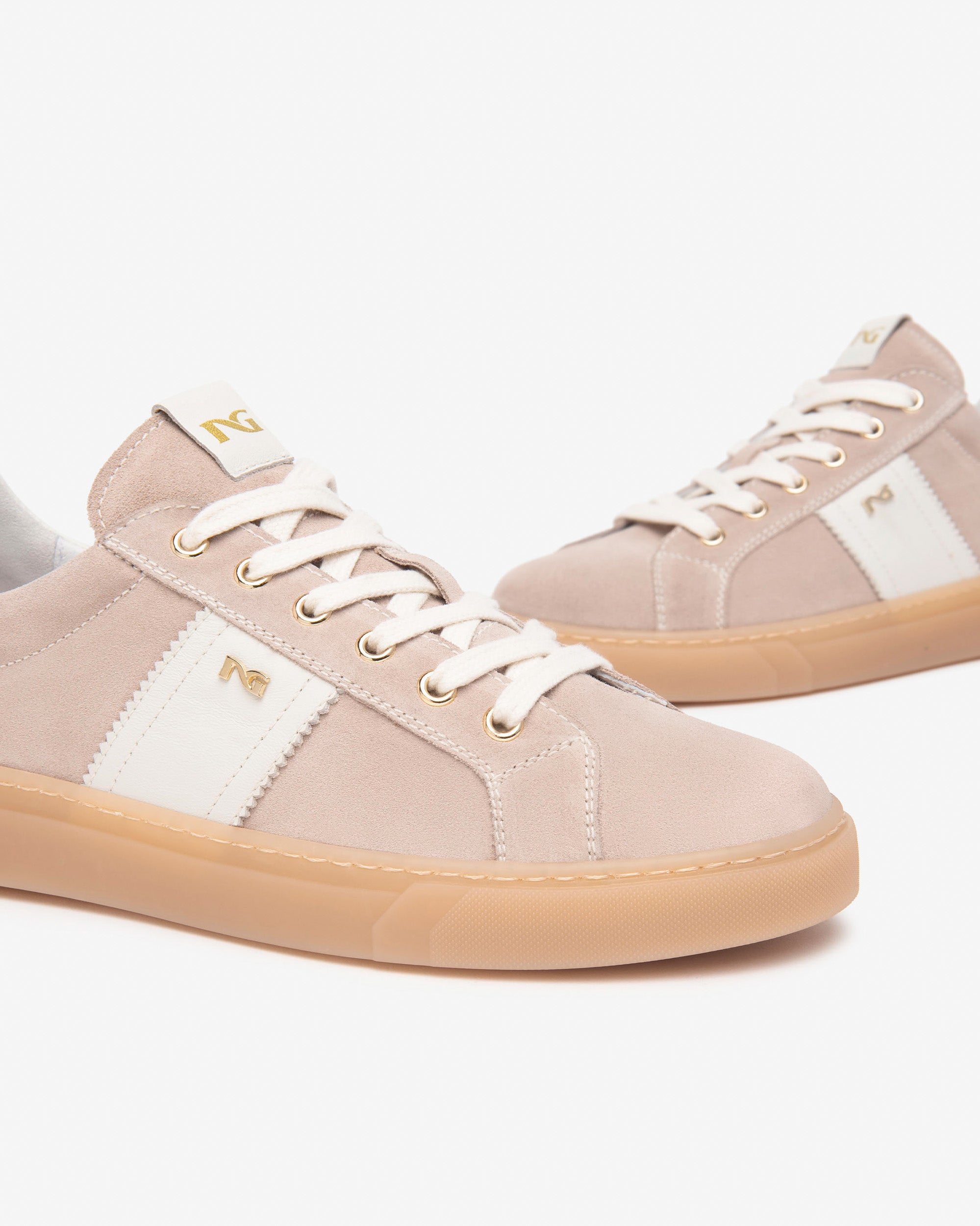 Nero Giardini Sneakers Baskets Daim Cuir Tendance Été