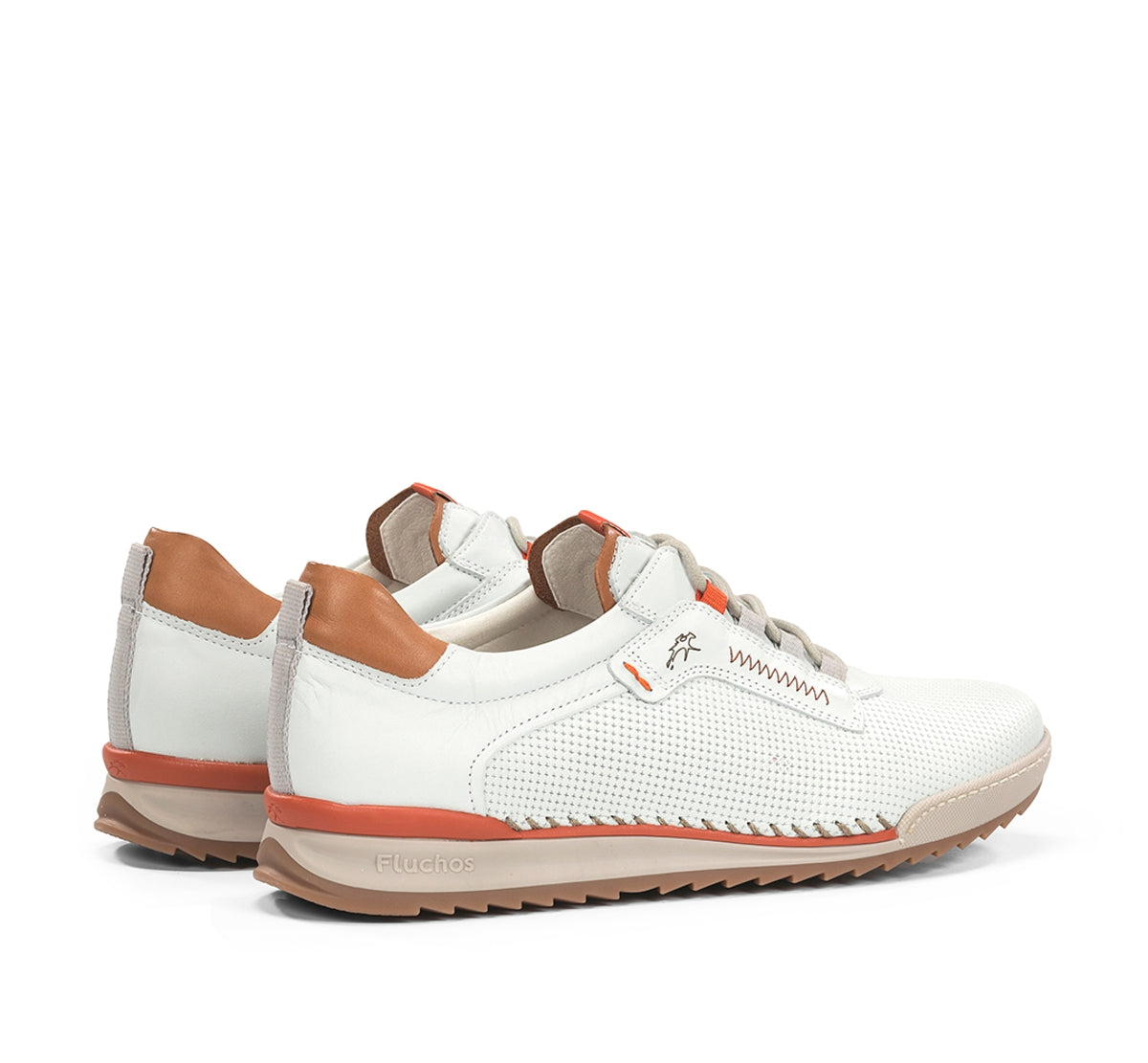Fluchos Elder F2178 Basket Homme Blanc