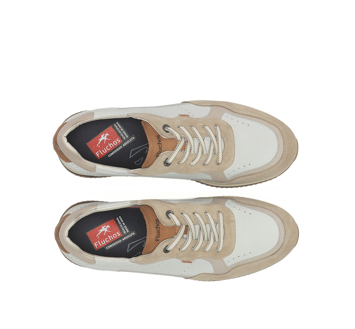 Fluchos Samir F2414 baskets homme beige confort