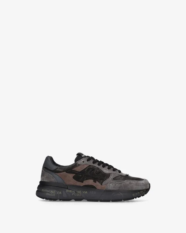 Premiata Mick 0.1 8452 baskets gris noir
