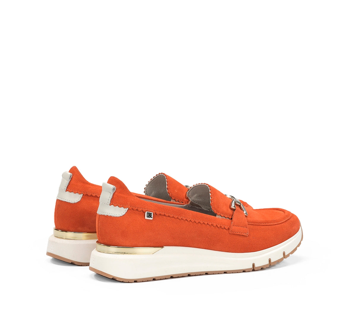 Dorking by Fluchos Serena D9047 mocassin orange sport femme