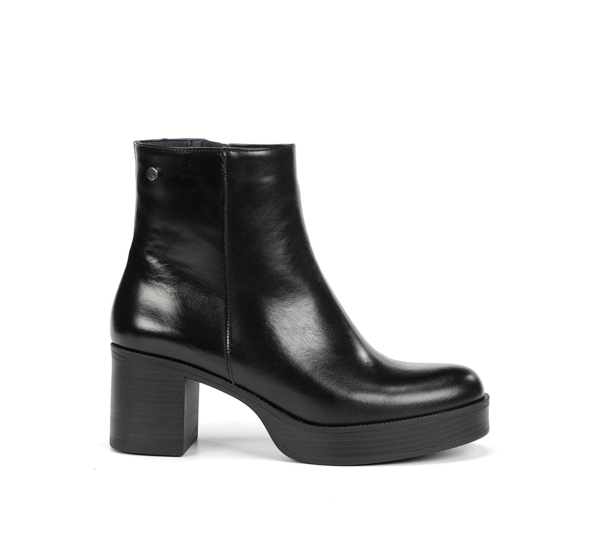 Dorking Bowy D9591 bottine noire talon femme