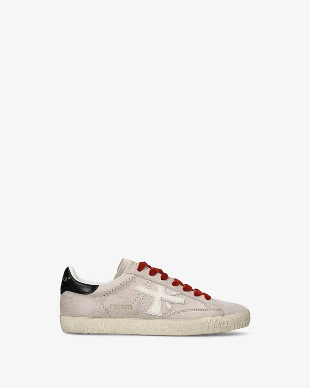 Premiata Stevend 8492 sneakers cuir beige pointure 38