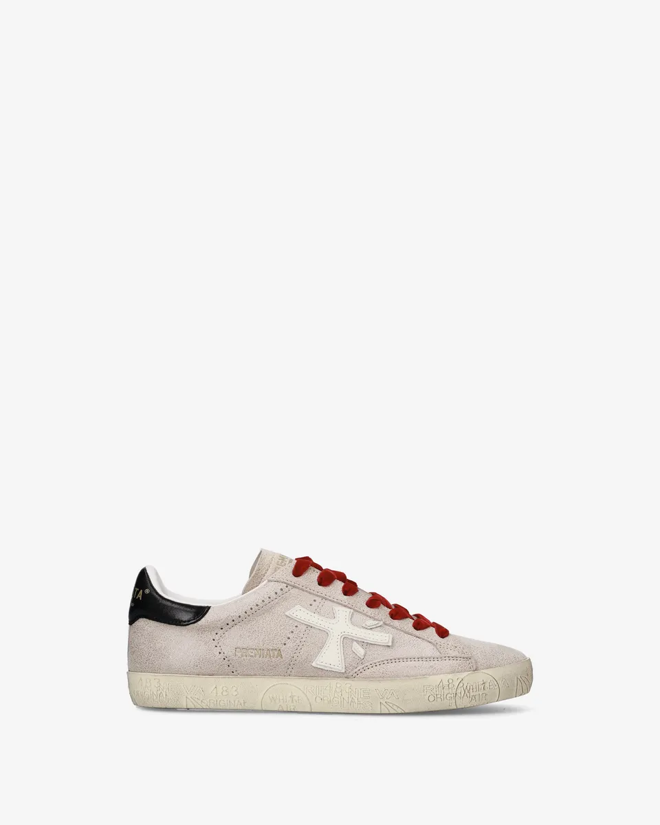 Premiata Stevend 8492 sneakers cuir beige pointure 38