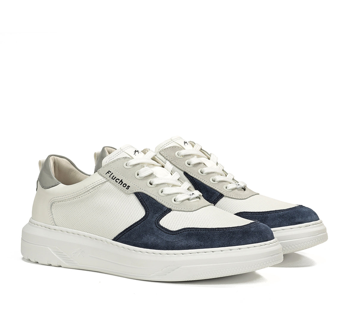 Fluchos Boston F1970 baskets homme bleu léger