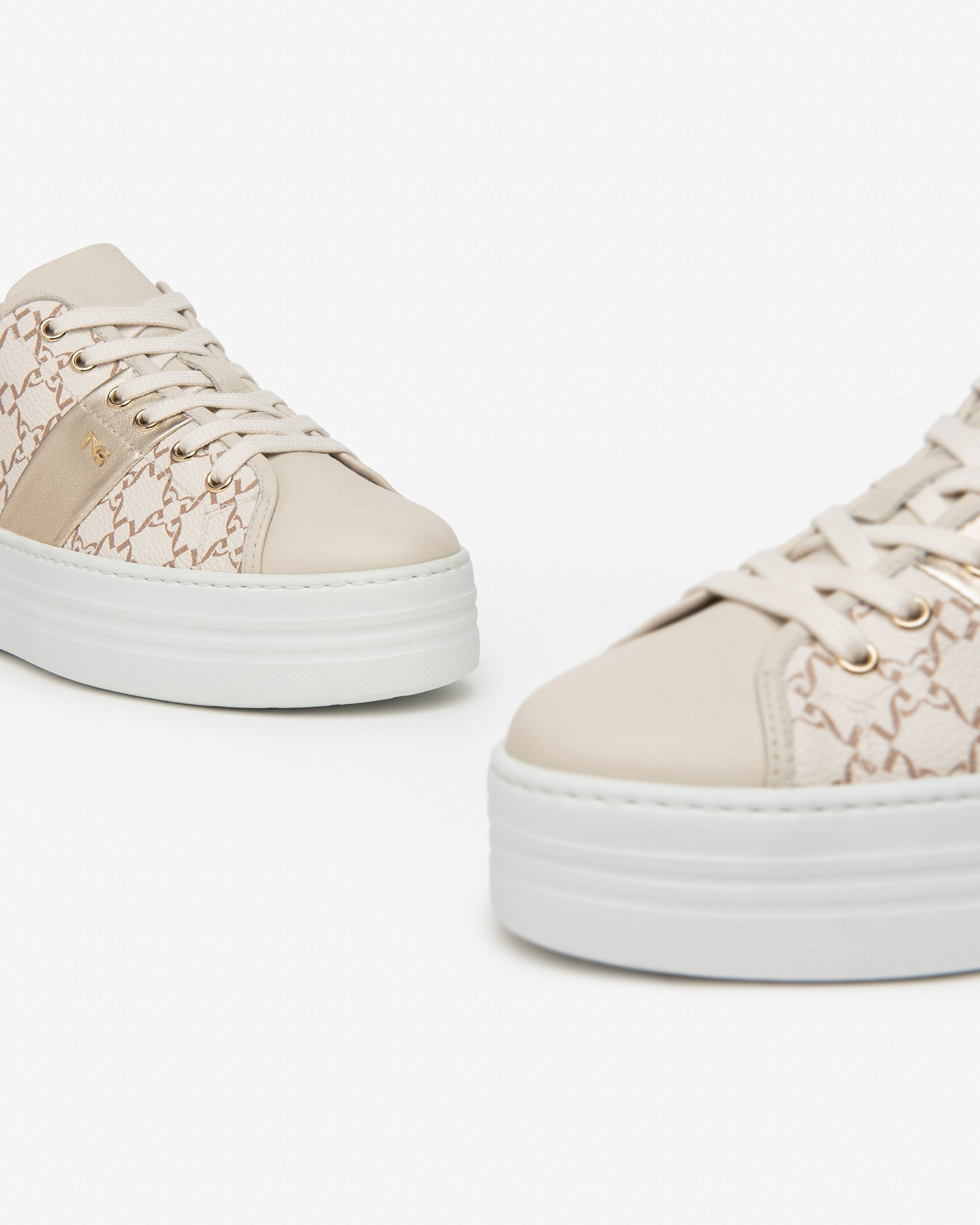 Nero Giardini Sneakers baskets femme cuir technique