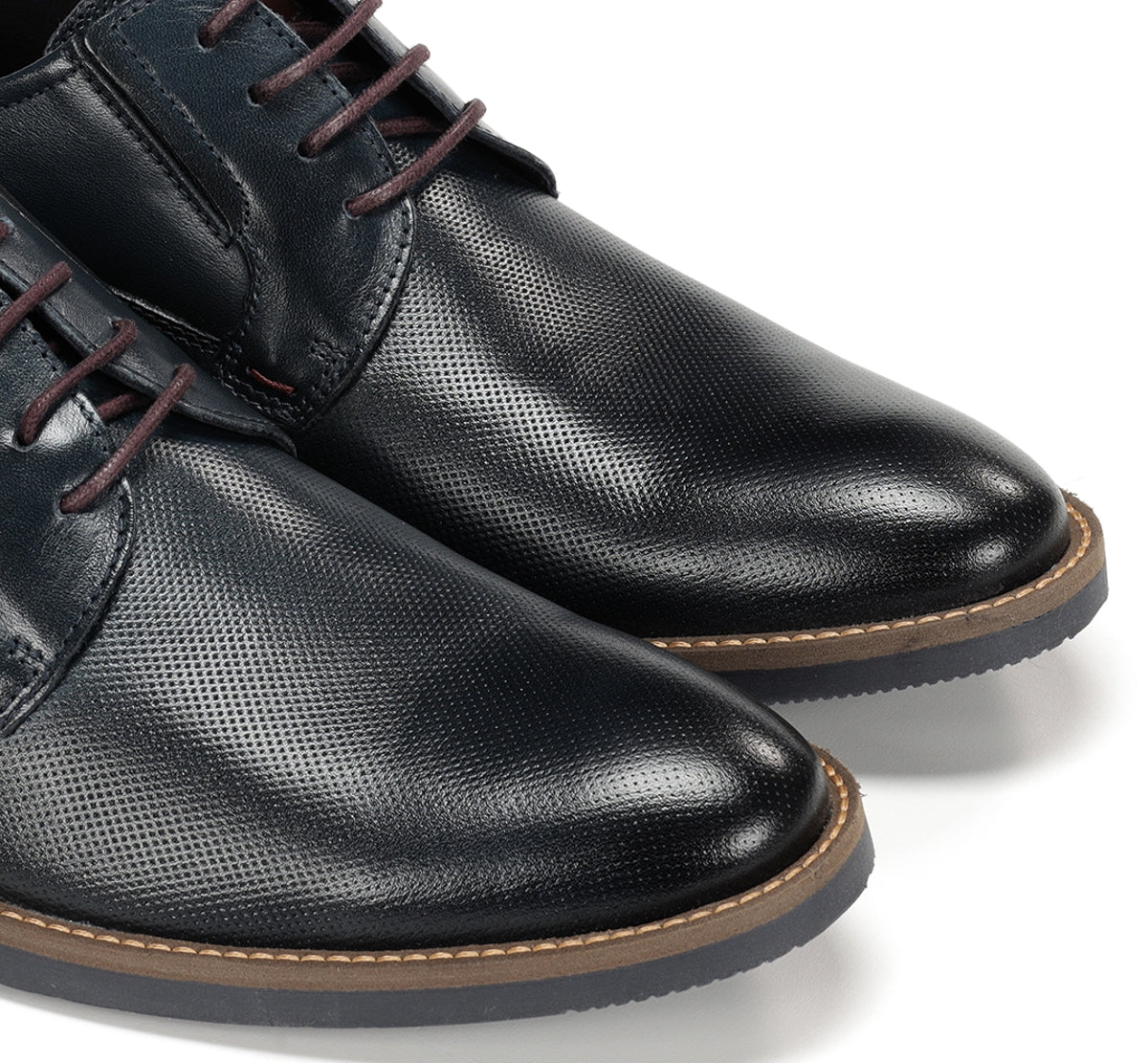 Fluchos Zapatos Theo F1631 derbies bleu homme cuir