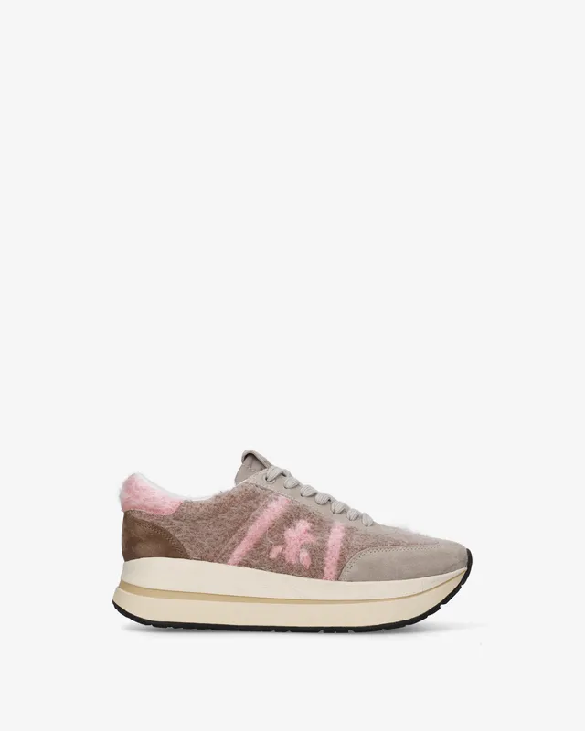Premiata Bethcoin 8708 sneakers plateforme beige femme