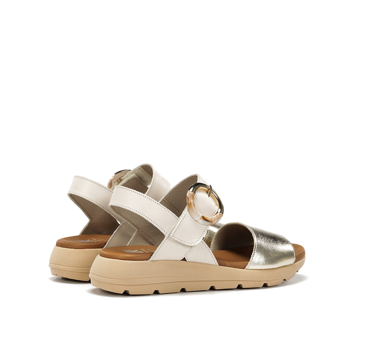 Dorking Gandia D9523 sandale blanche femme légère