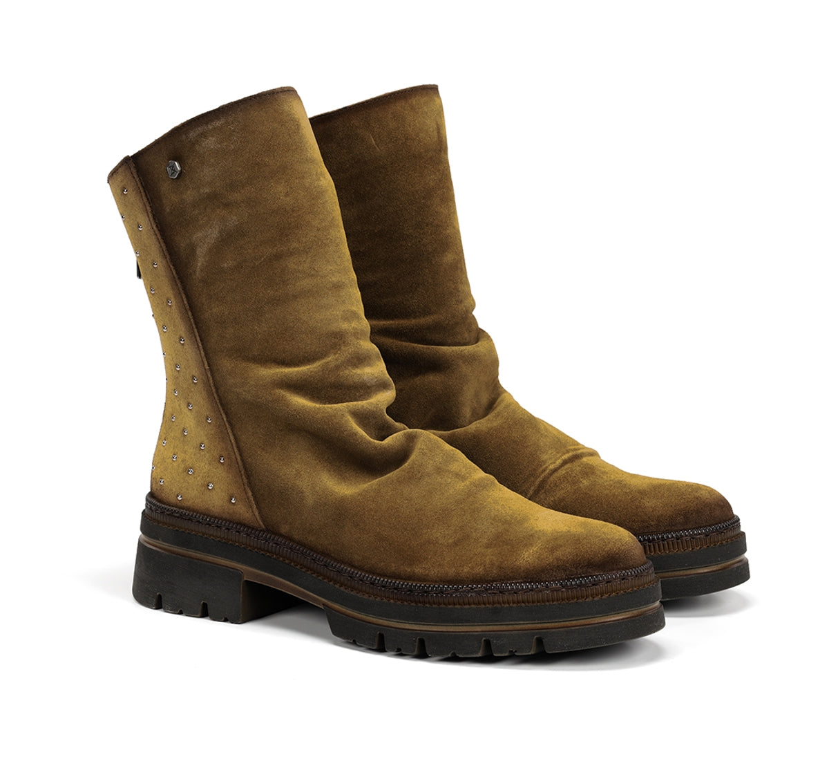 Dorking by Fluchos Cosmo D9397 boots femme vertes