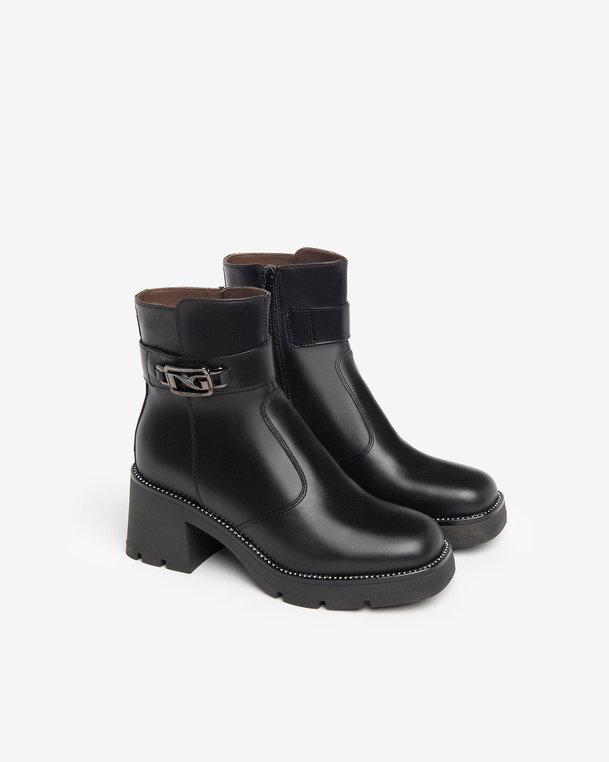Nero Giardini Ankle Boots bottines femme cuir pointure 38