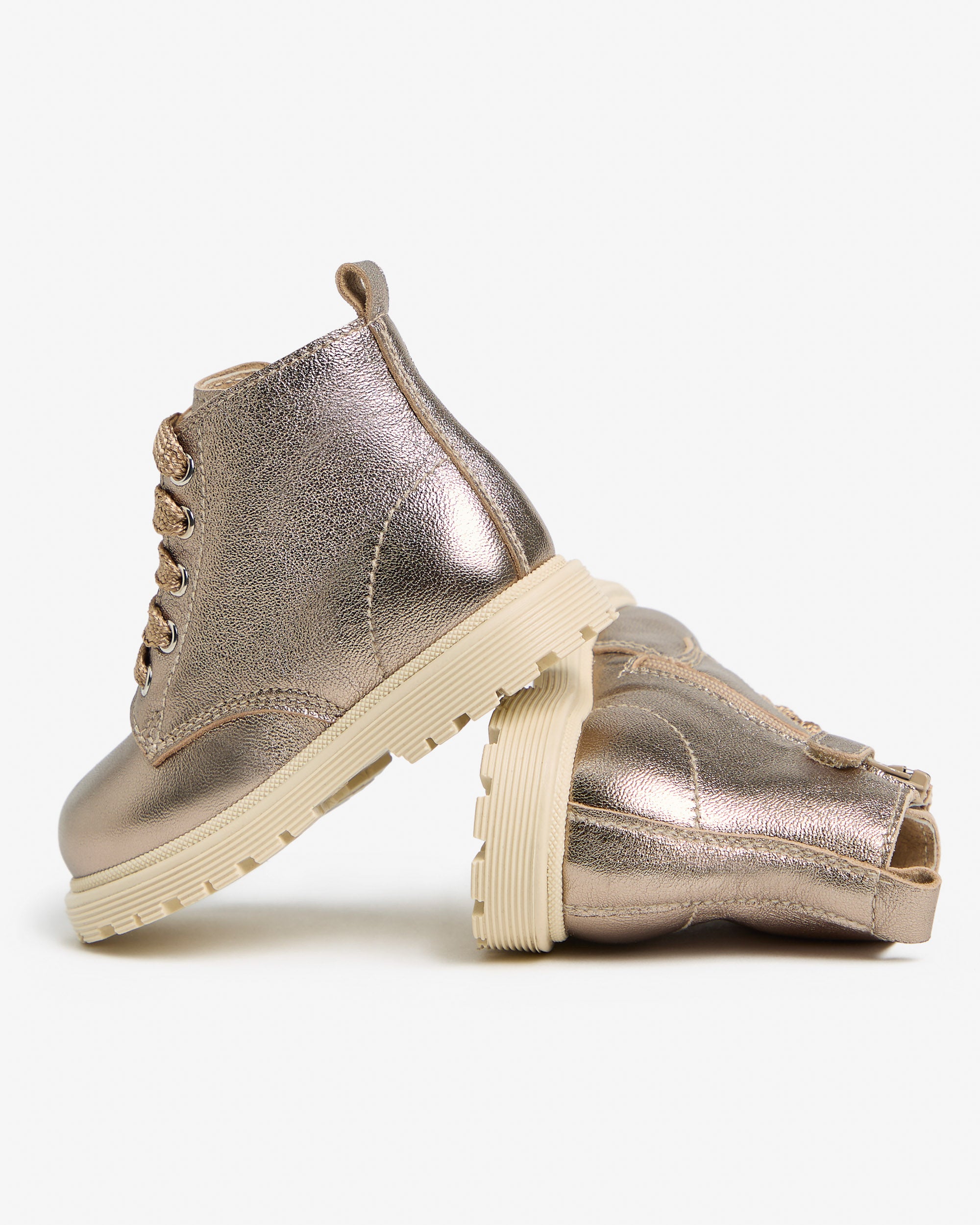 Nero Giardini Combat Boots cuir verni fille 19-24