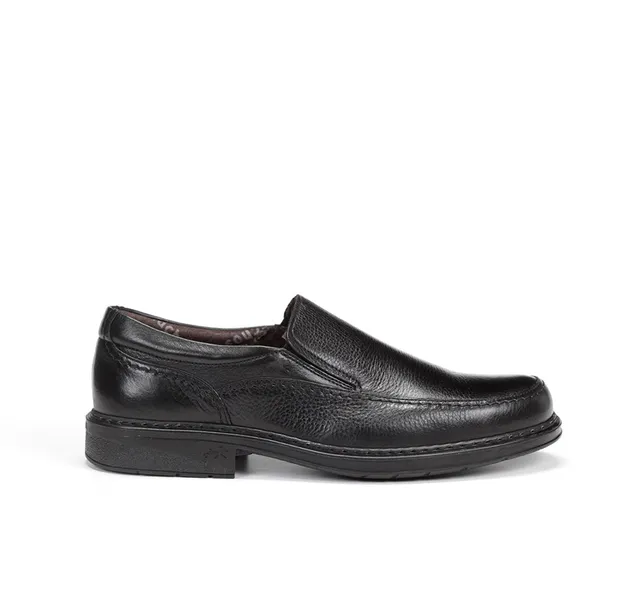 Fluchos Clipper 9578 slip on homme noir cuir