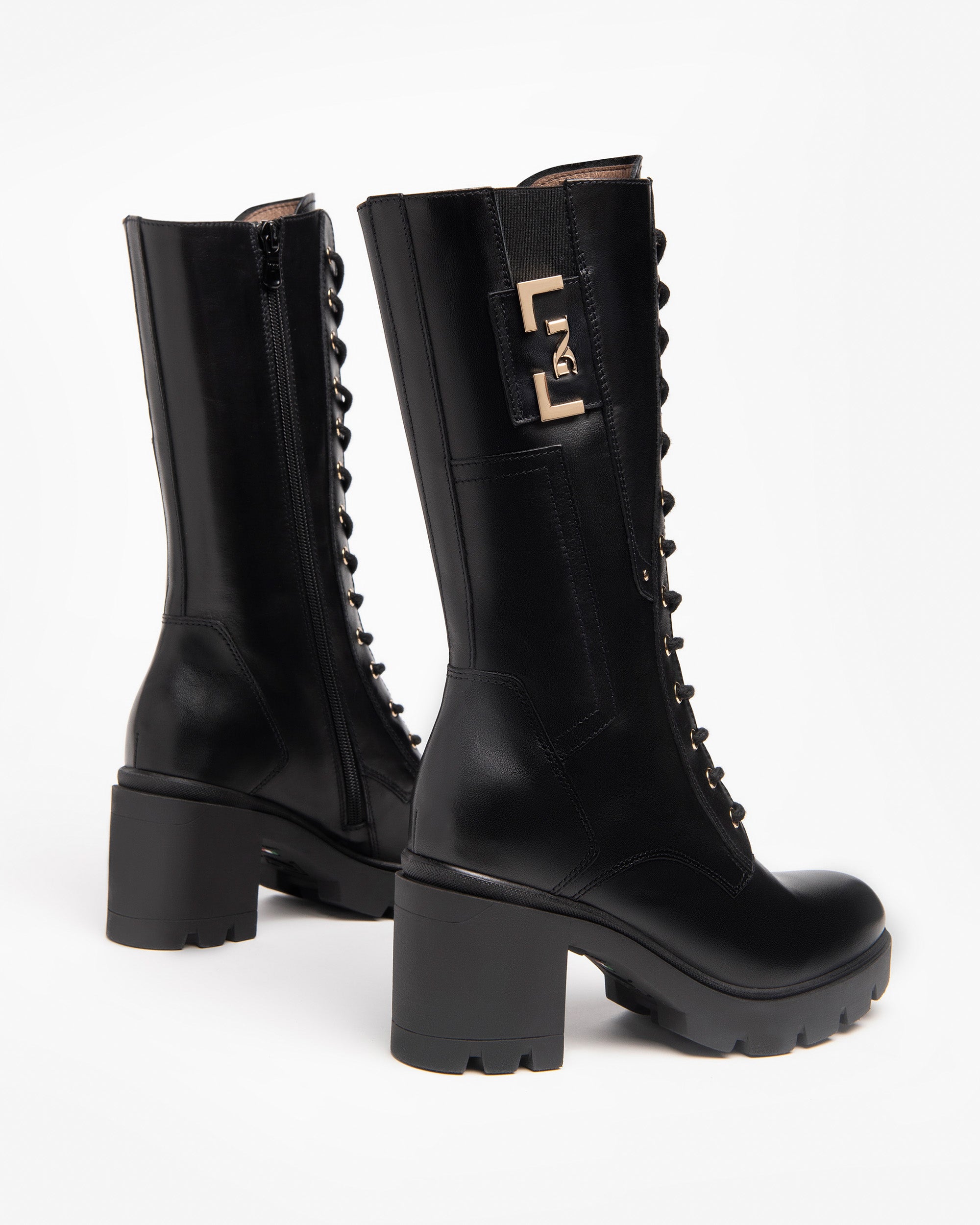 Nero Giardini Boots bottes cuir femme 38