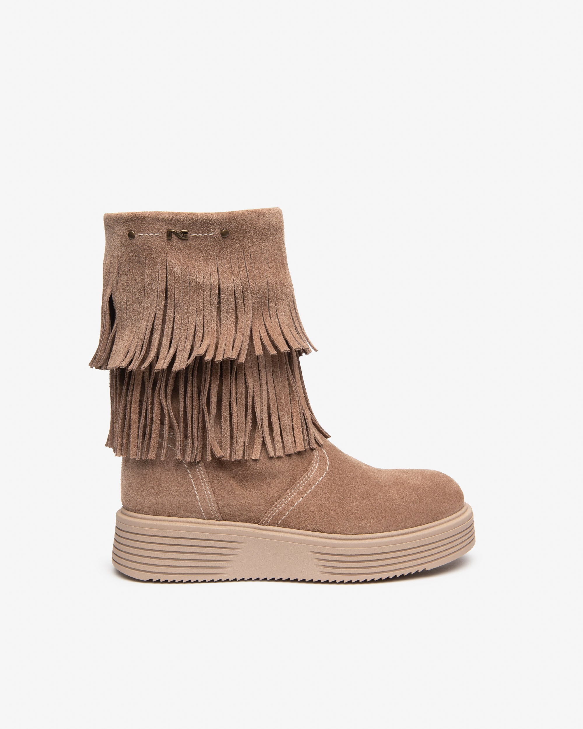 Nero Giardini Ankle Boots Bottines Daim Fille Franges Zip