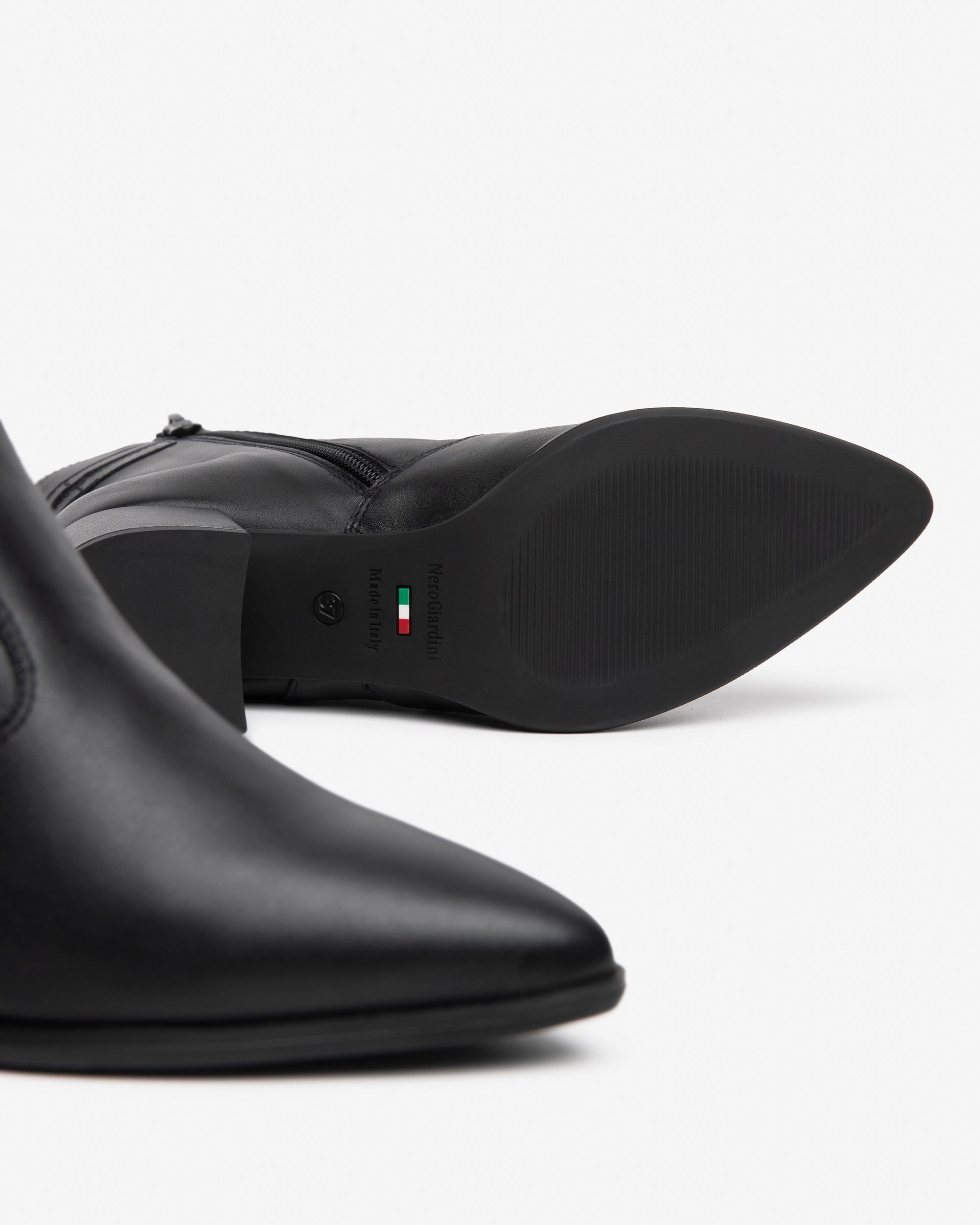 Nero Giardini Ankle Booties bottines cuir femme talon 60 mm
