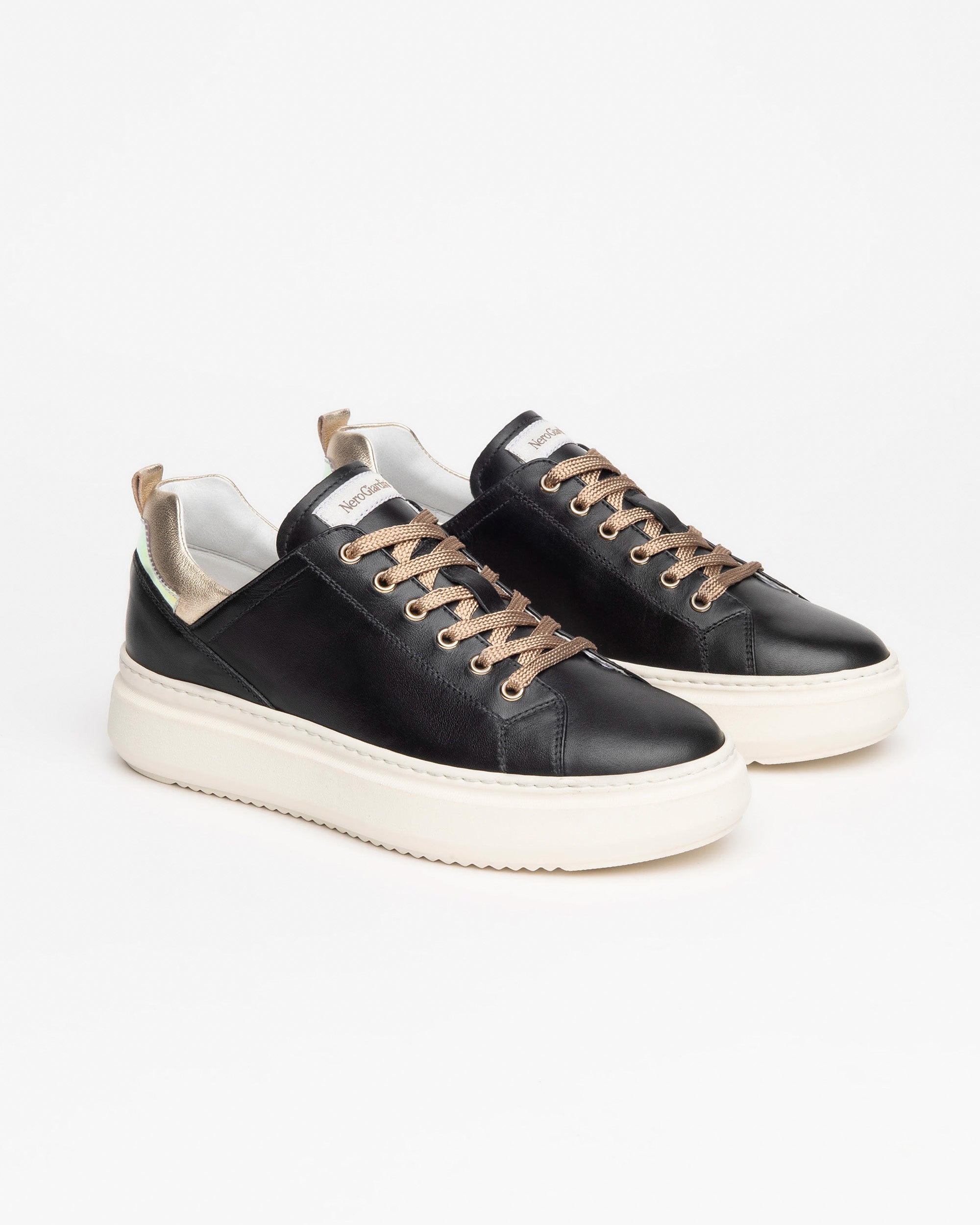 Nero Giardini Sneakers baskets cuir femme hiver
