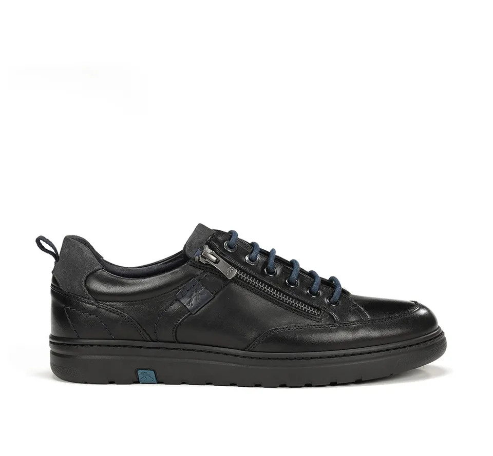 Fluchos Atlas F0298 chaussures sport noir cuir