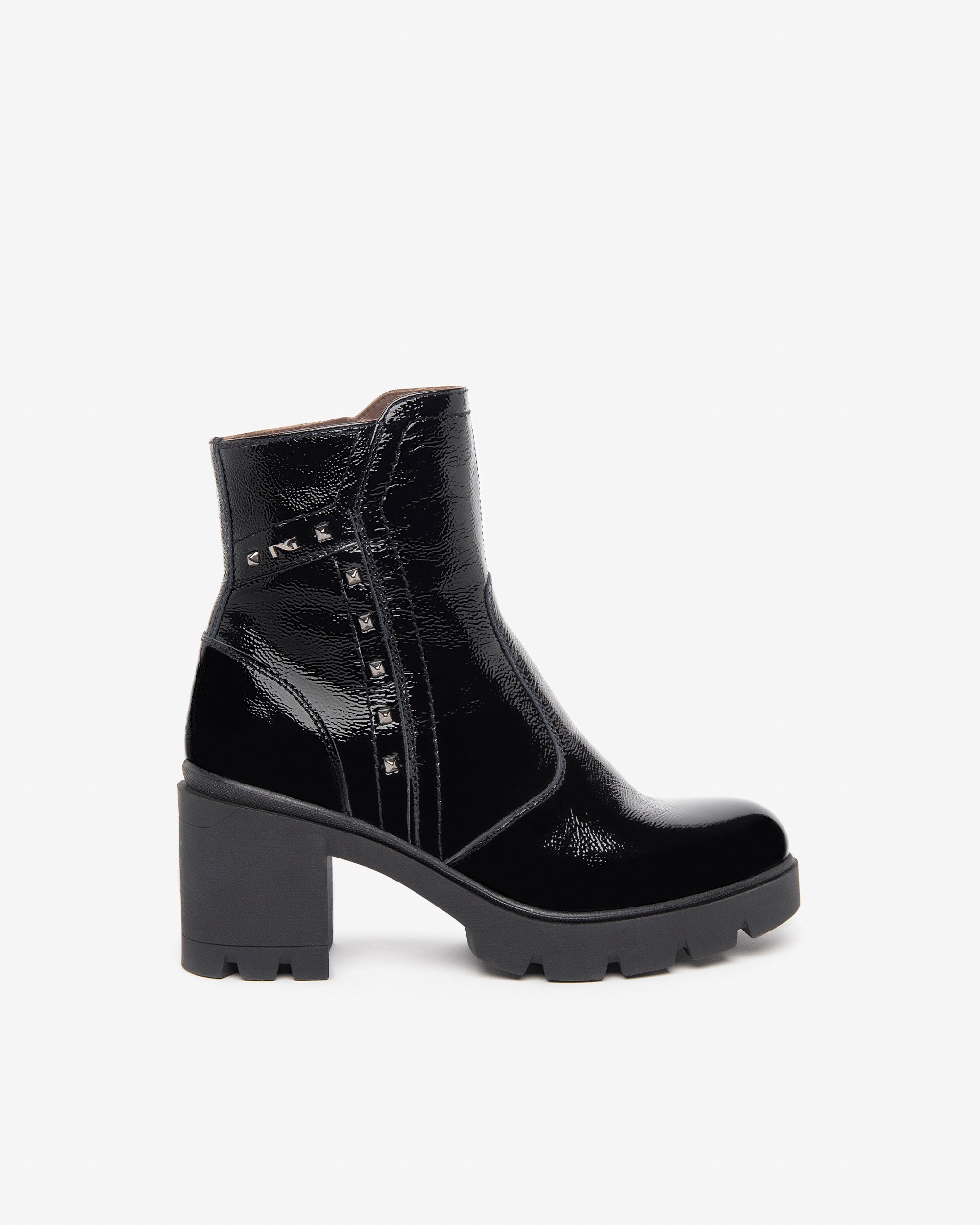 Nero Giardini Ankle Boots bottines cuir femme combat hiver