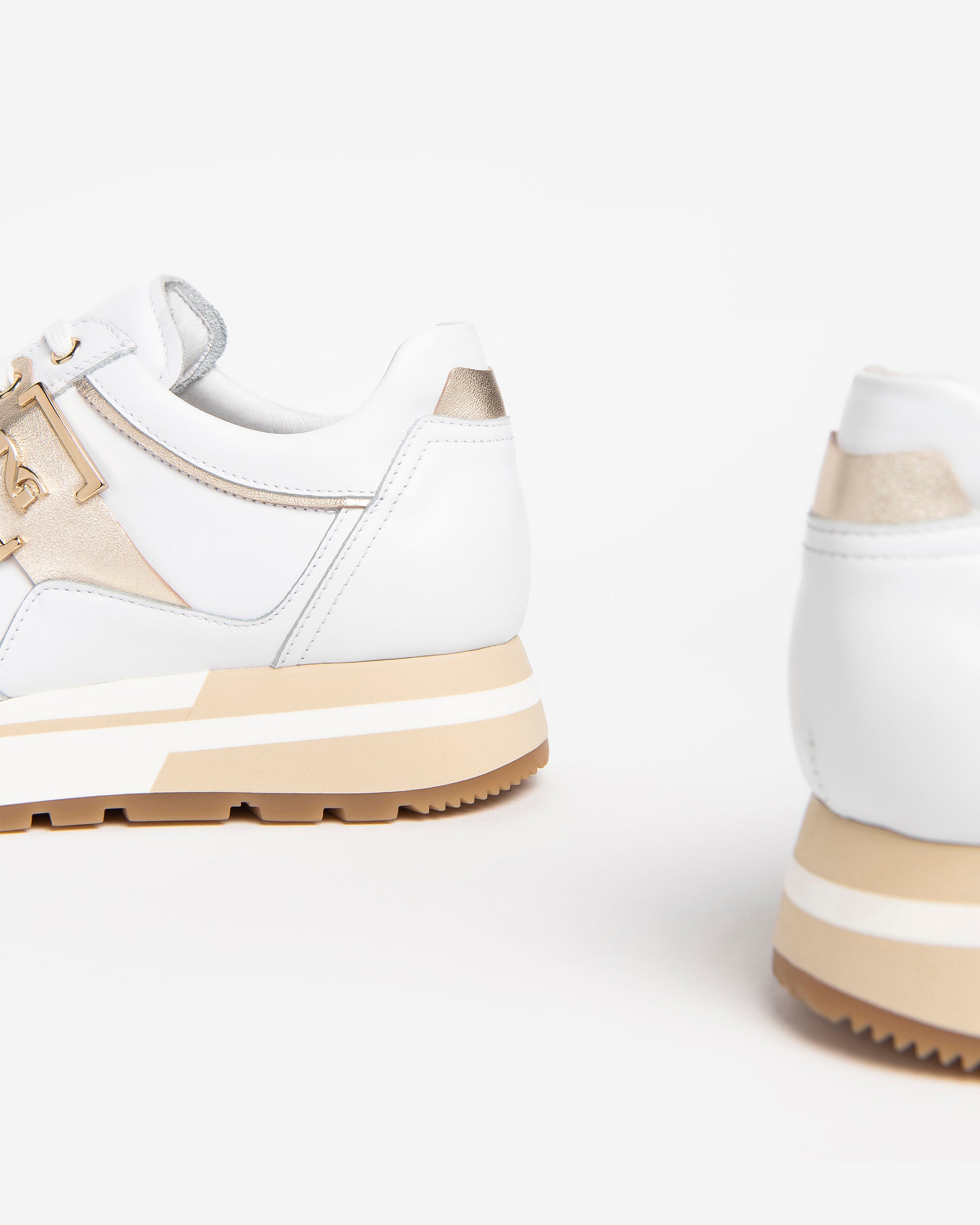 Nero Giardini Sneakers Baskets Cuir Femme Été