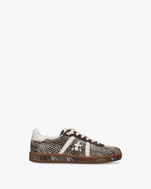 Premiata Bonnied 8573 sneakers femme beige python