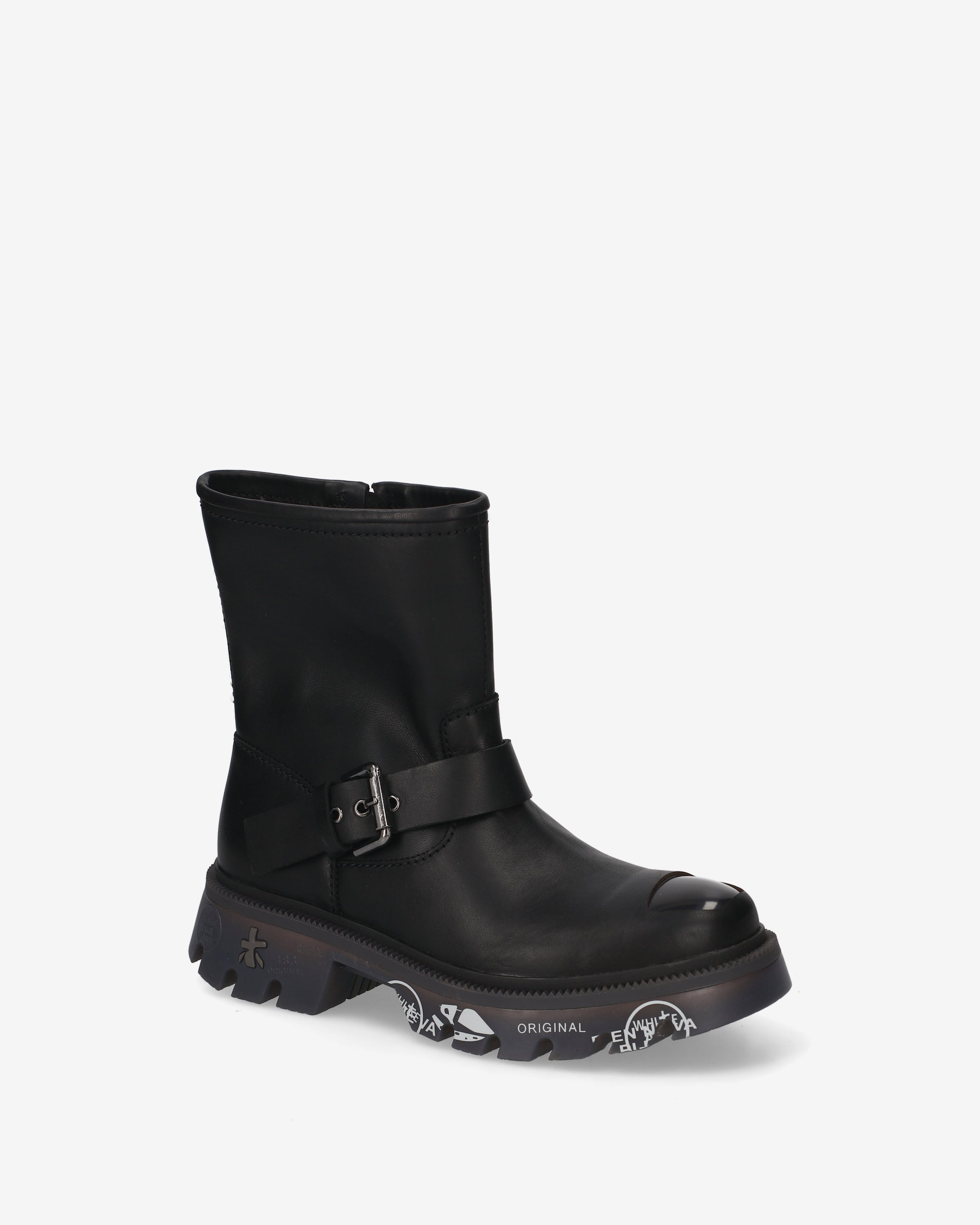 Premiata Camden 464 bottines cuir noir femme
