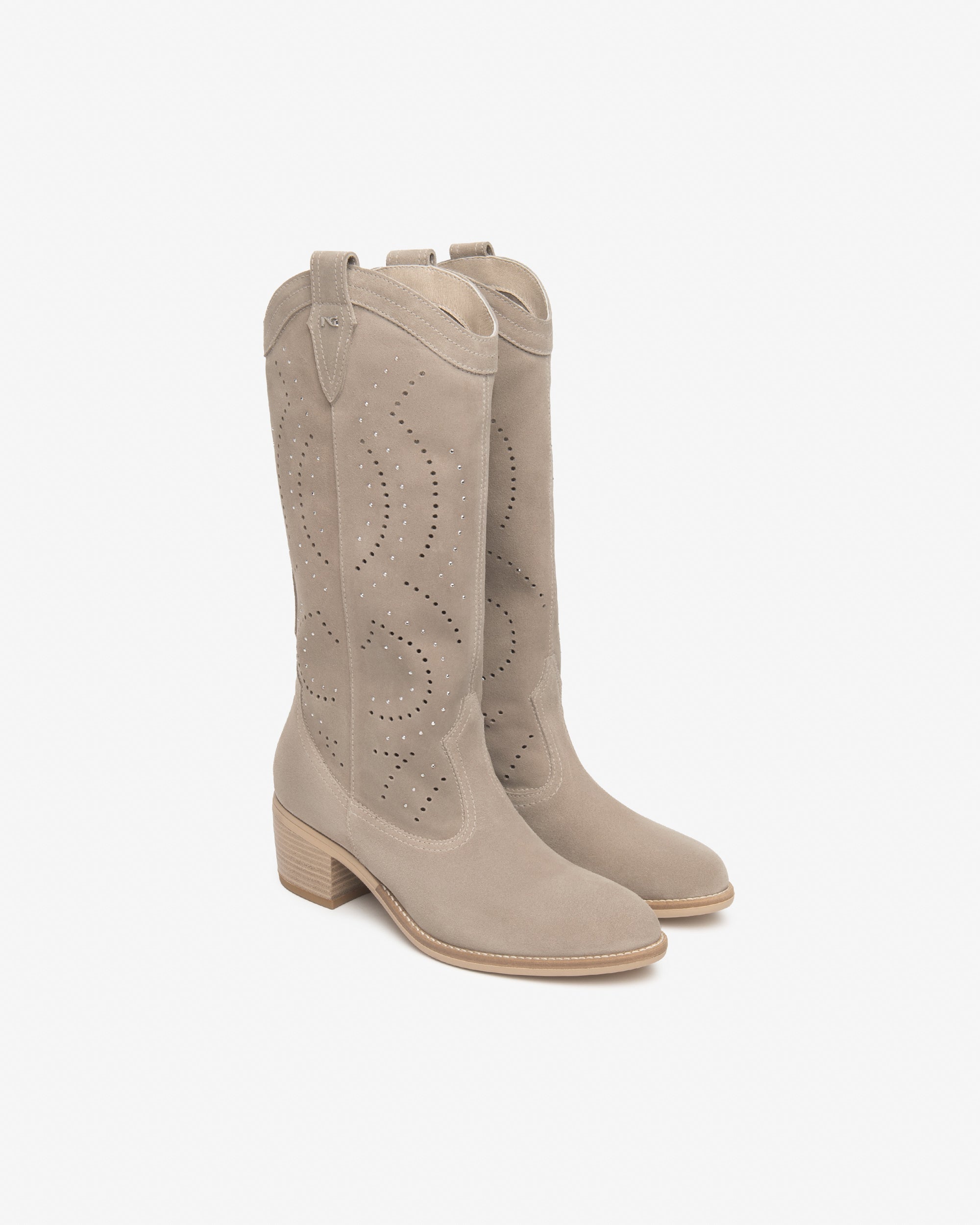Nero Giardini Boots Bottes Daim Femme Confort Italie