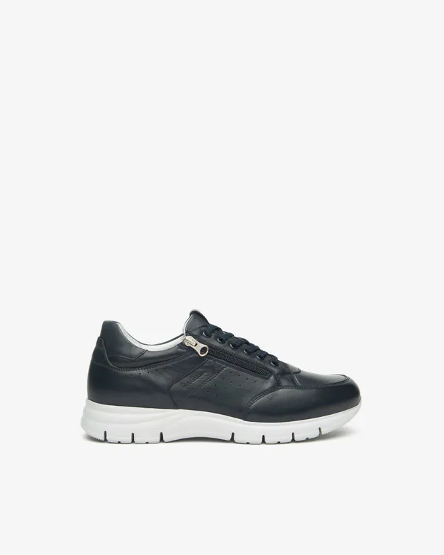 Nero Giardini Sneakers baskets cuir homme memory