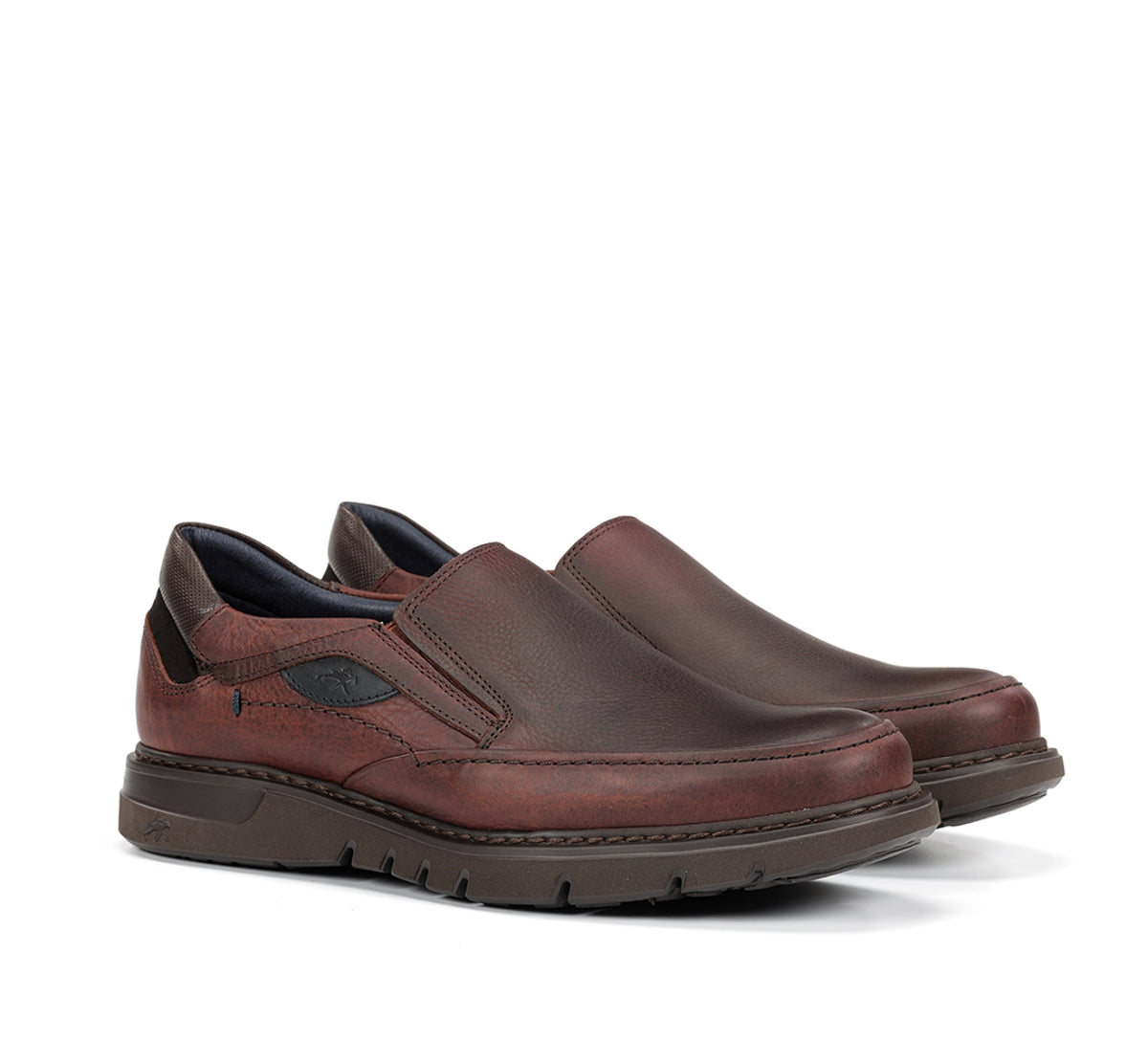 Fluchos Celtic F0249 slip on marron homme cuir