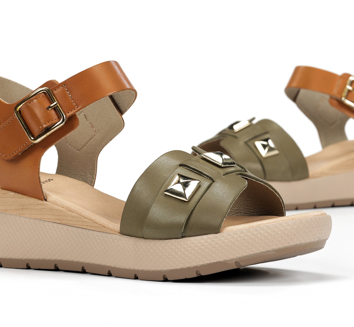 Fluchos Dorking Ever D9497 sandale verte femme confort