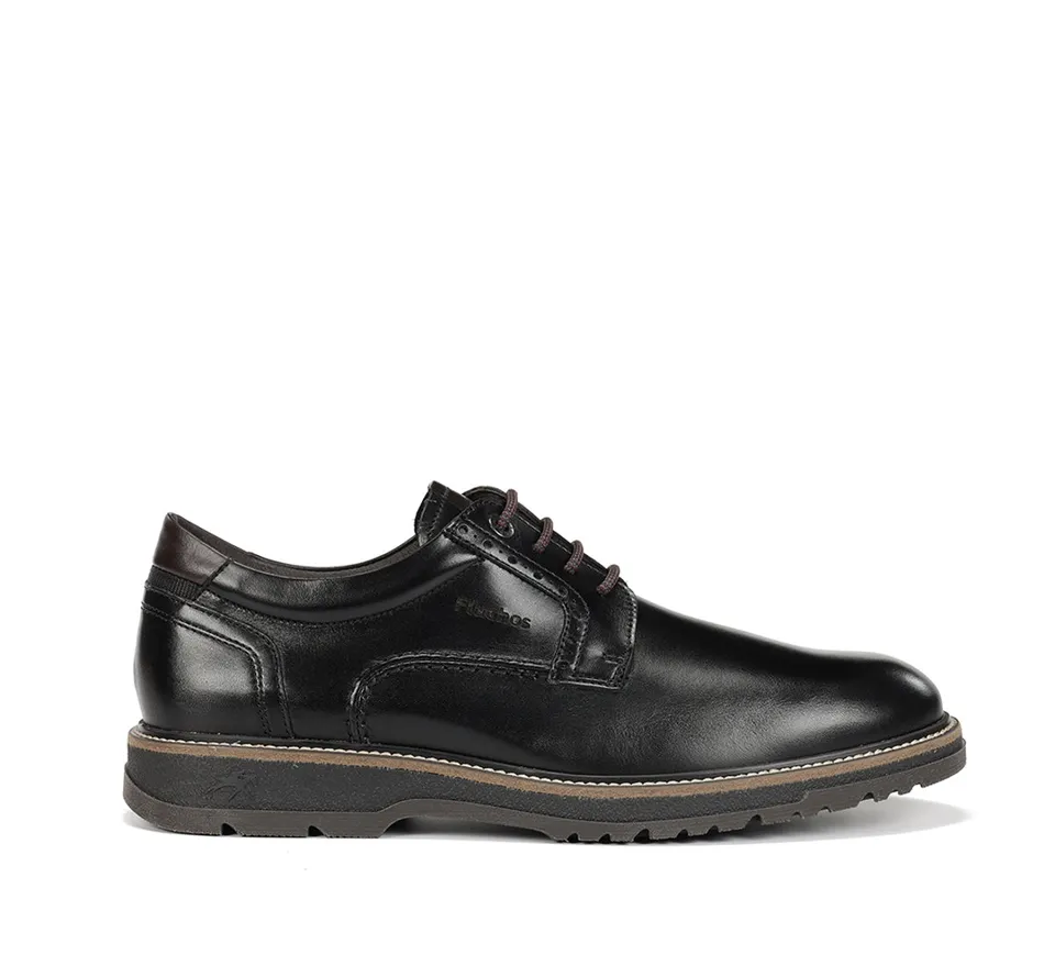 Fluchos Buggy F2319 chaussure noire homme cuir