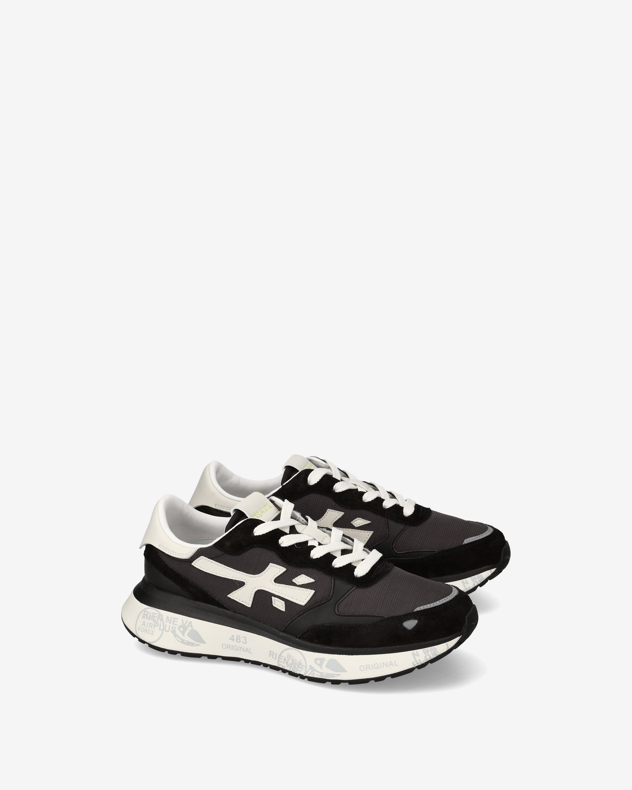 Premiata Lauryn 7479 Baskets Noir Femme