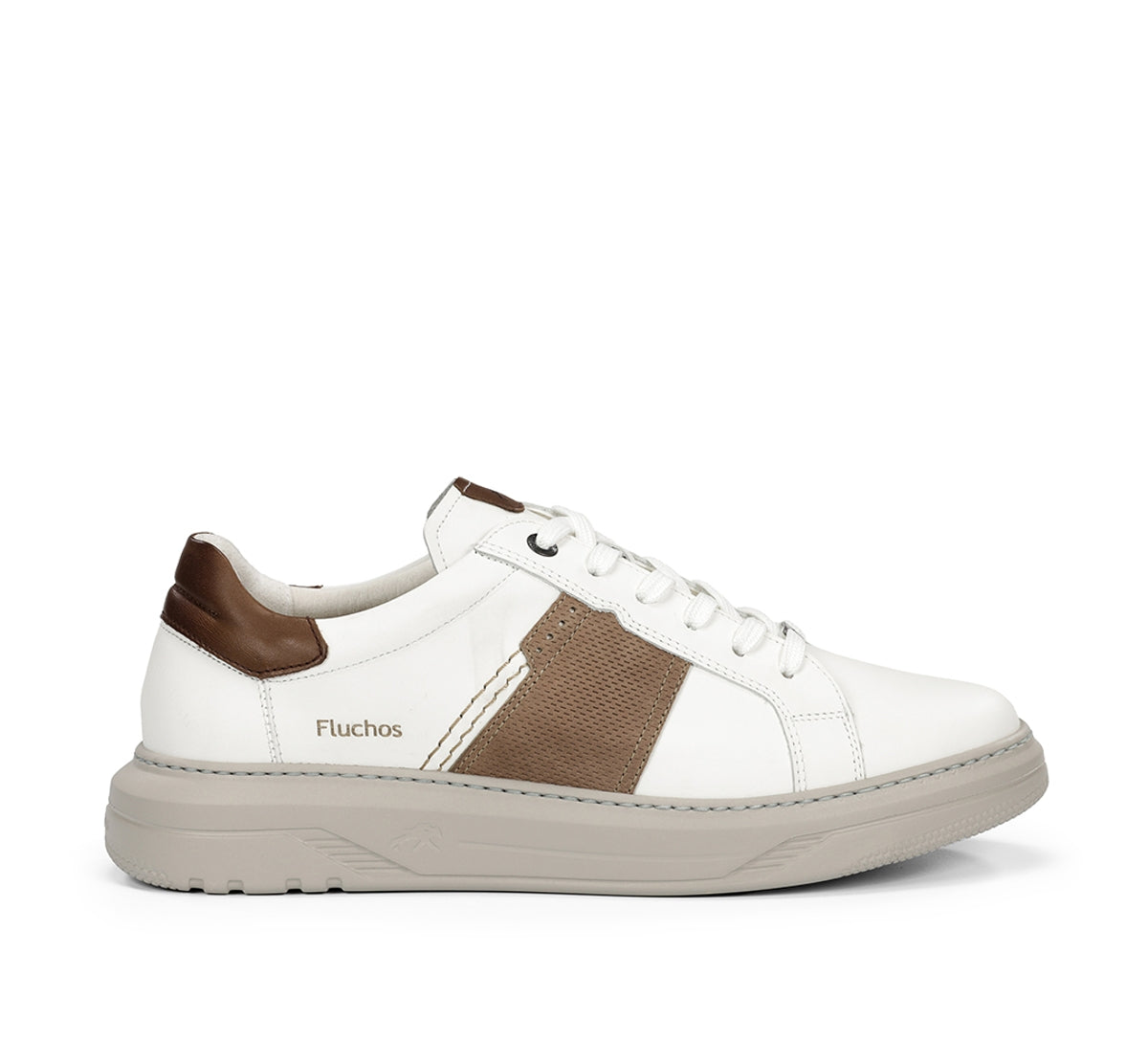 Fluchos Boston F2043 baskets blanches homme confort léger