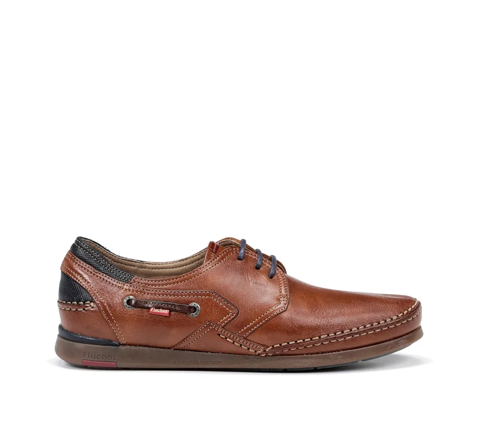 Fluchos Mariner 9884 chaussure marron homme cuir