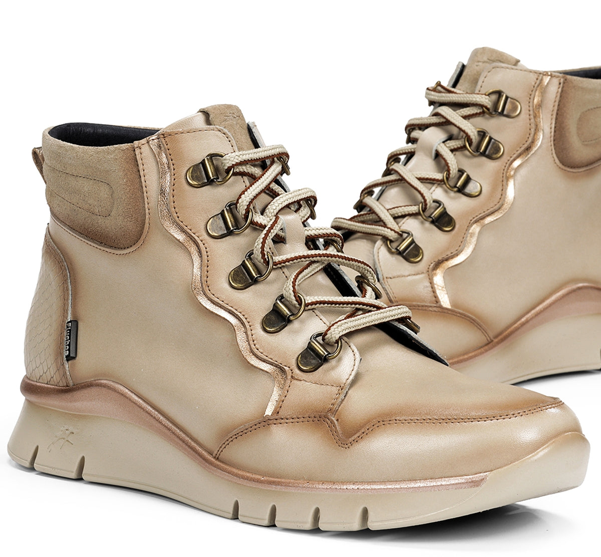 Fluchos Union F2073 baskets blanc femme confort