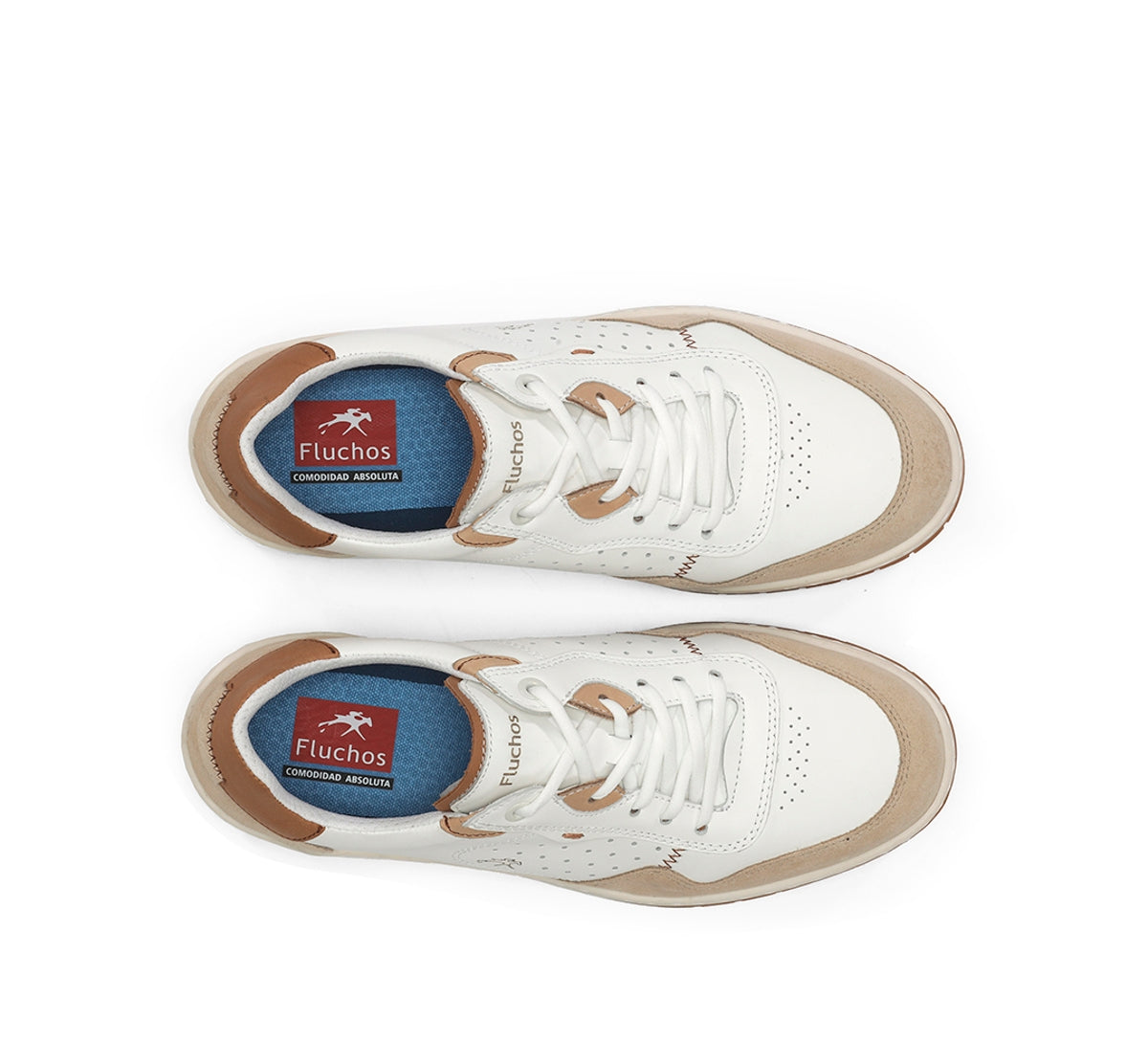 Fluchos Roger F2153 Sneaker Homme Taupe