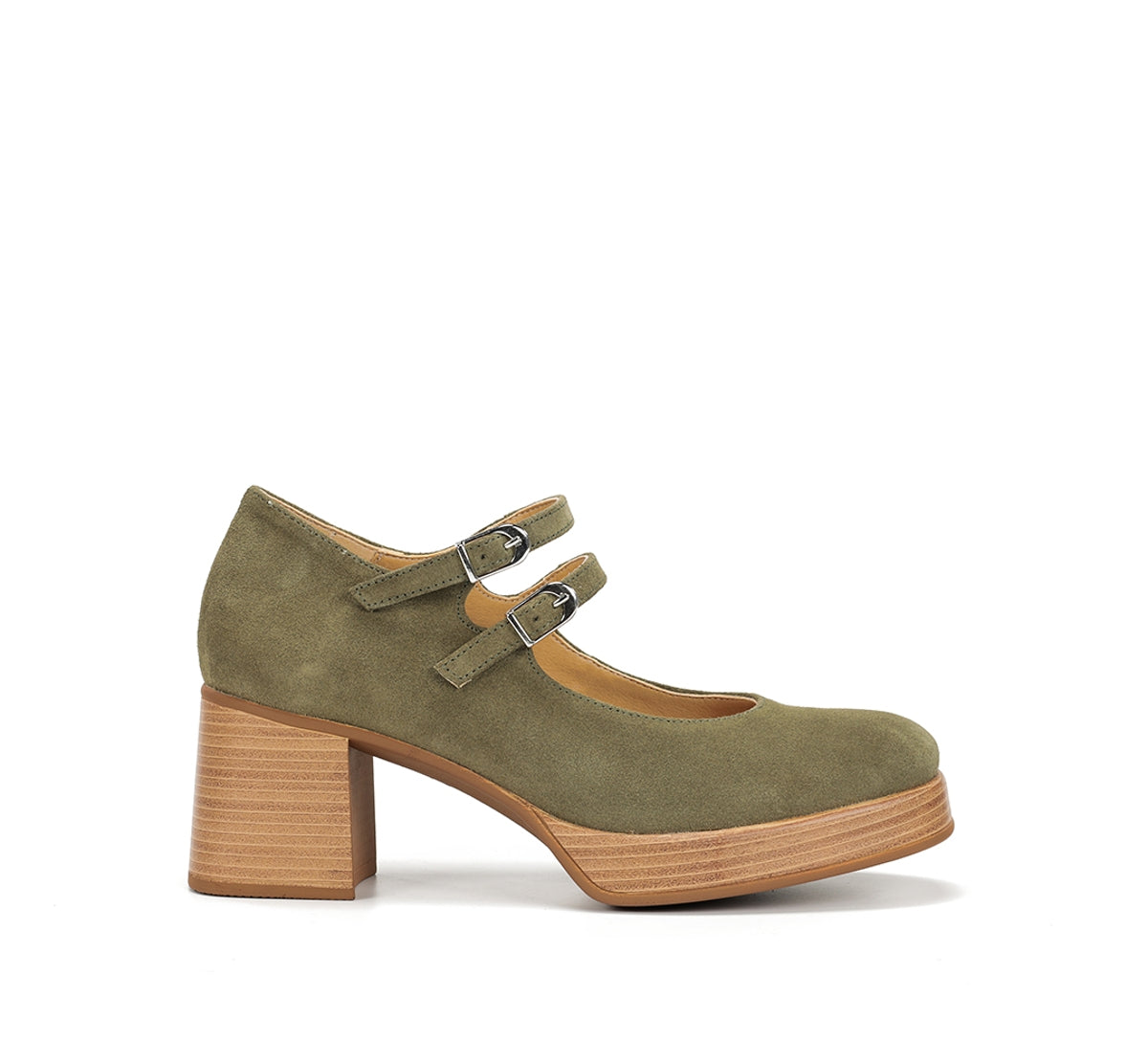 Dorking by Fluchos Cristel D9659 chaussures vert femme