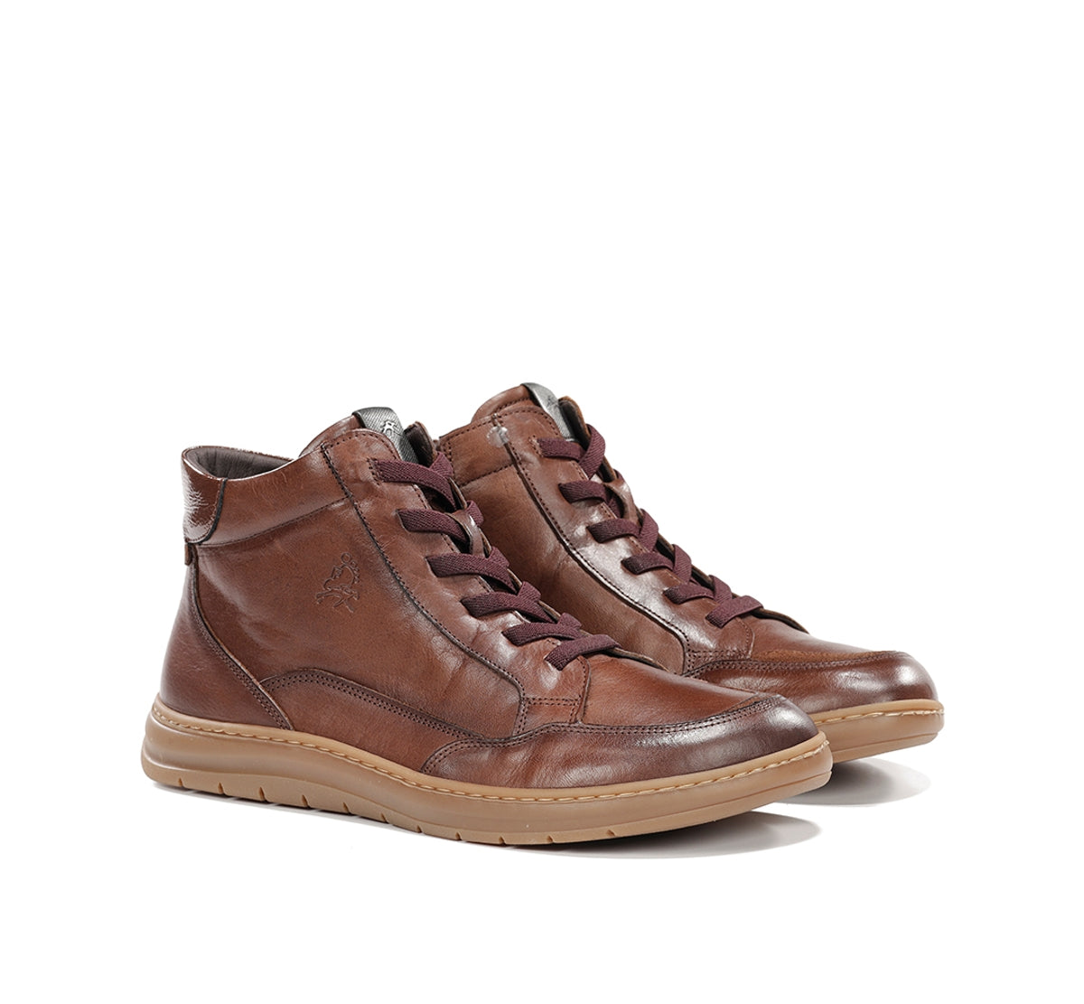 Fluchos Jungle F2553 Bottines Femme Marron Cuir